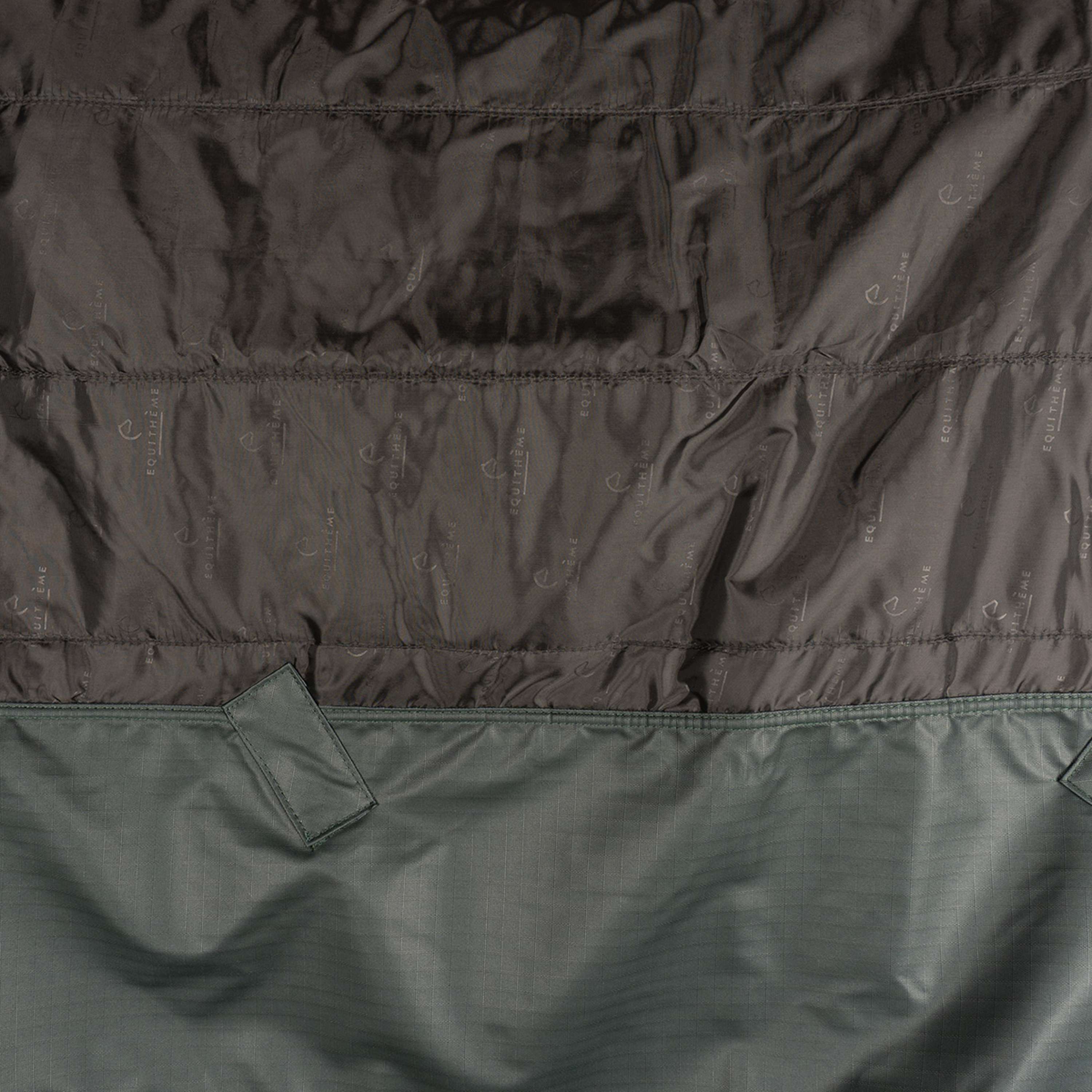 EQUITHÈME Outdoor Rug Tyrex 600D Standard 300g Green