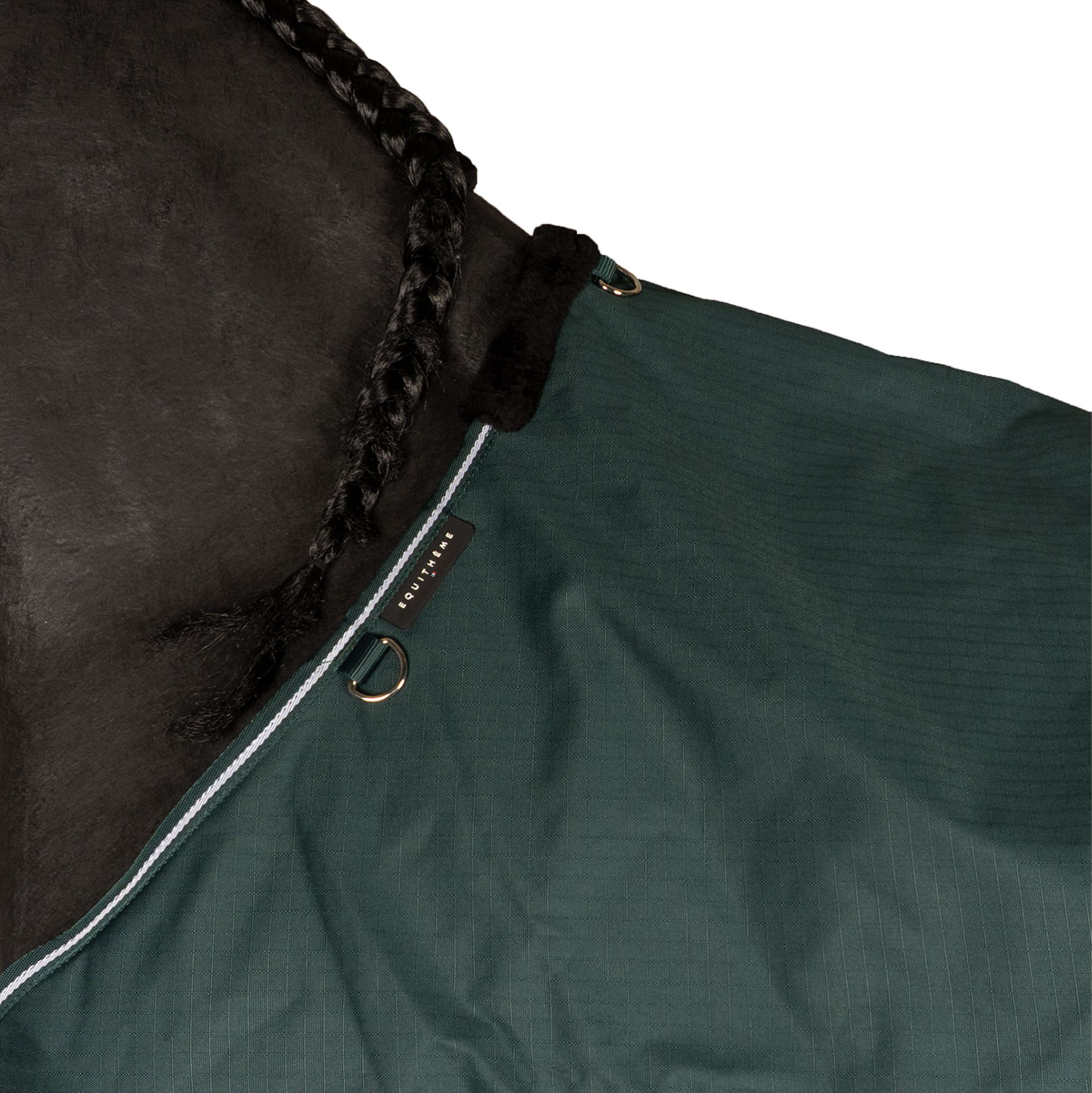 EQUITHÈME Outdoor Rug Tyrex 600D Standard 300g Green