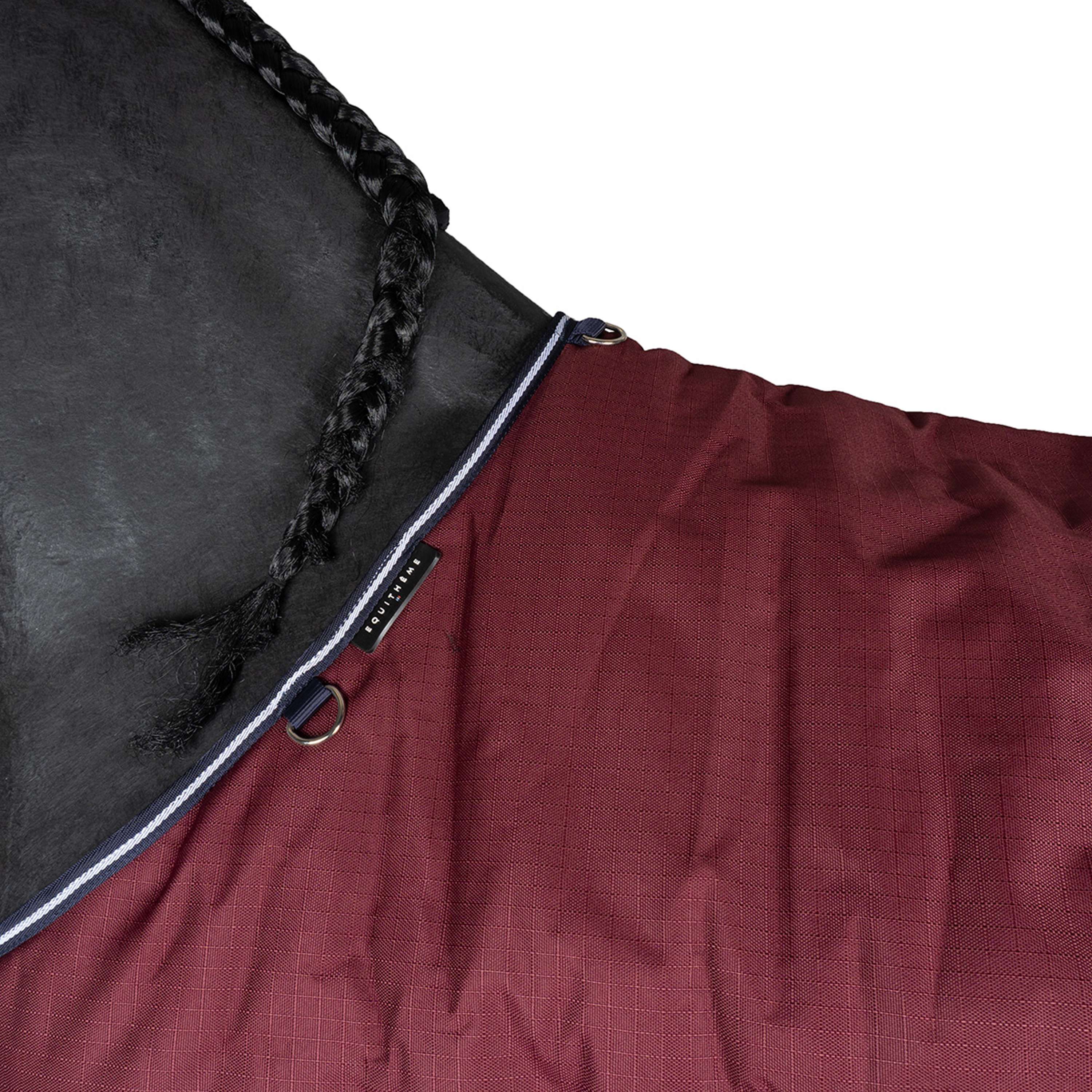 EQUITHÈME Outdoor Rug Tyrex 1200D 0g Standard Burgundy