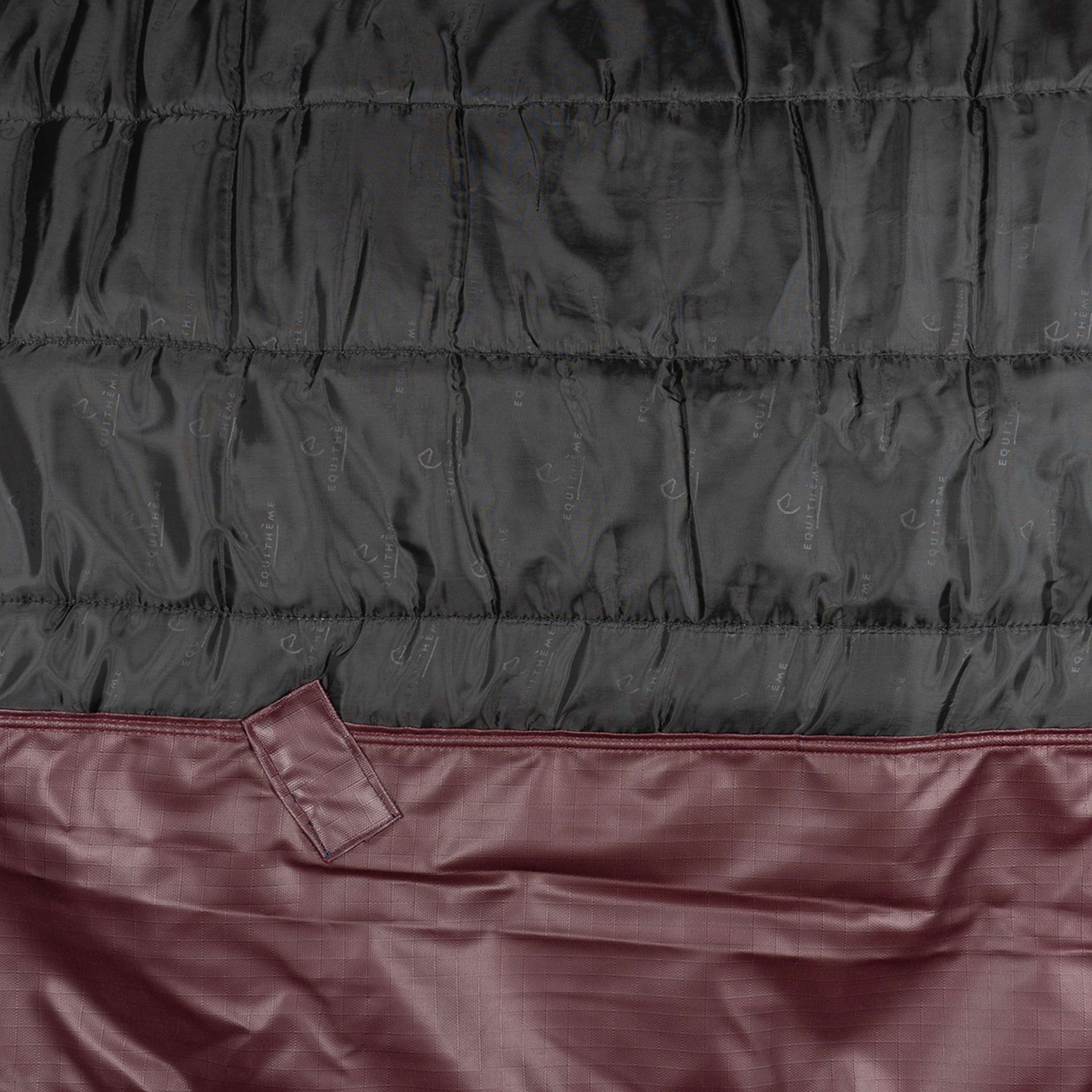EQUITHÈME Outdoor Rug Tyrex 1200D 300g Standard Burgundy