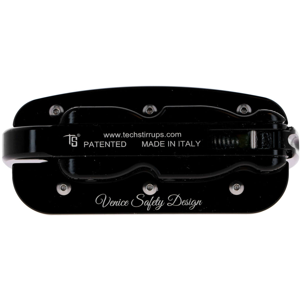 Tech Stirrups Stirrups Venice Plus Swarovski Dressage Black/Black