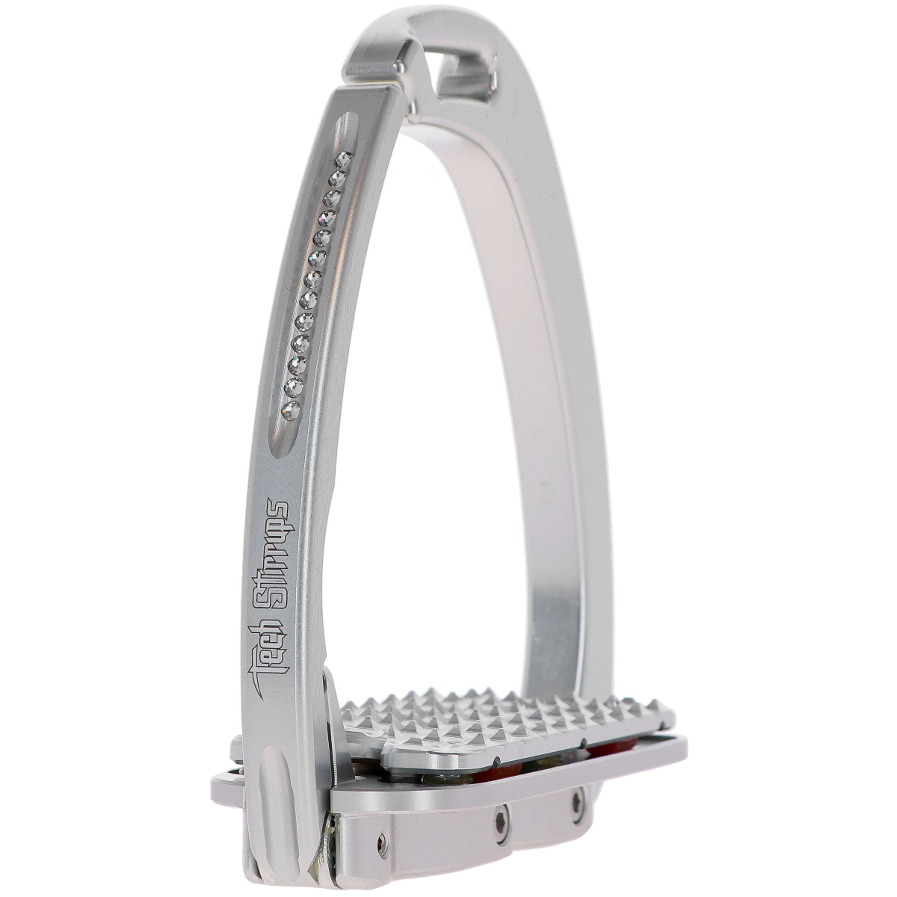 Tech Stirrups Stirrups Venice Plus Swarovski Dressage Silver/Silver