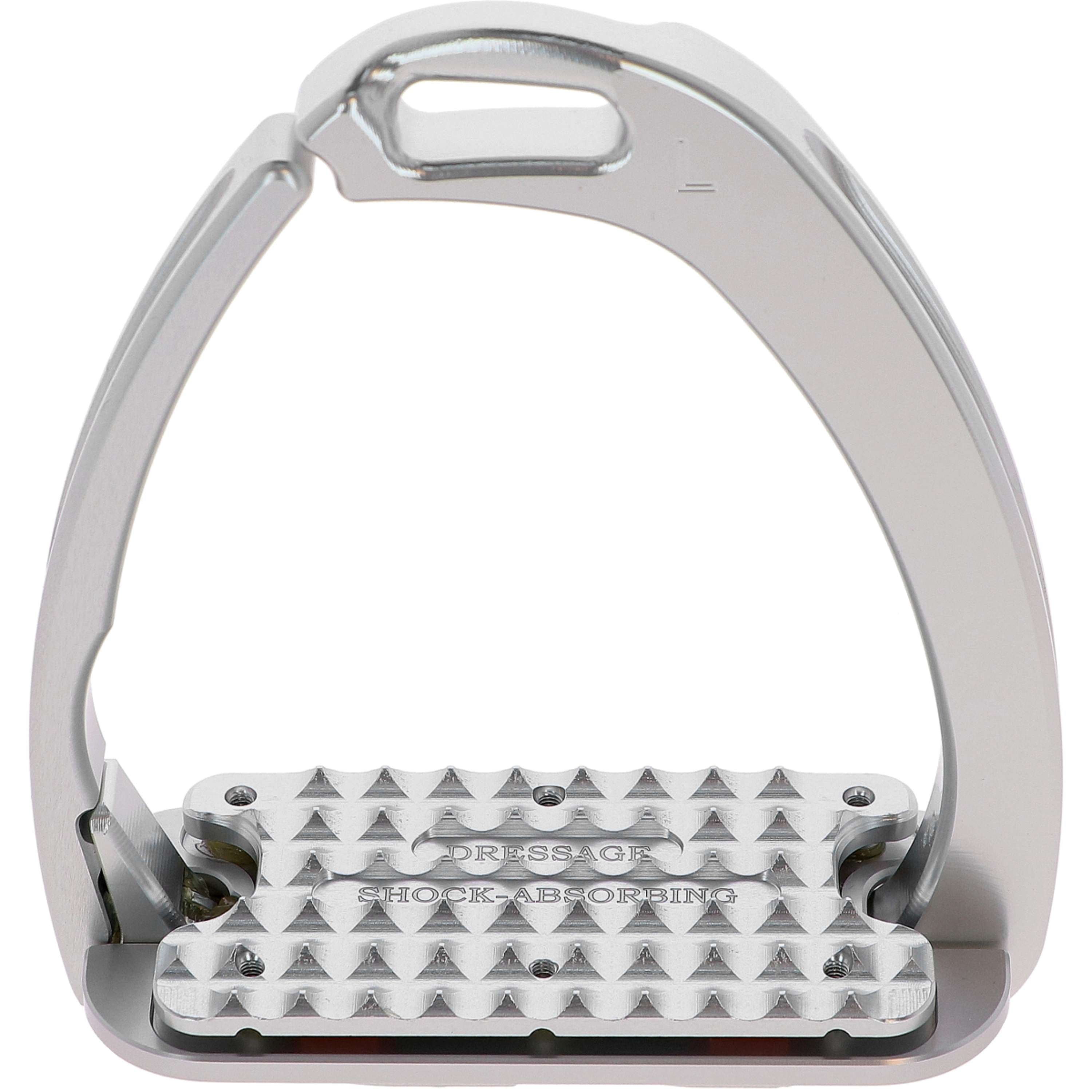 Tech Stirrups Stirrups Venice Plus Swarovski Dressage Silver/Silver