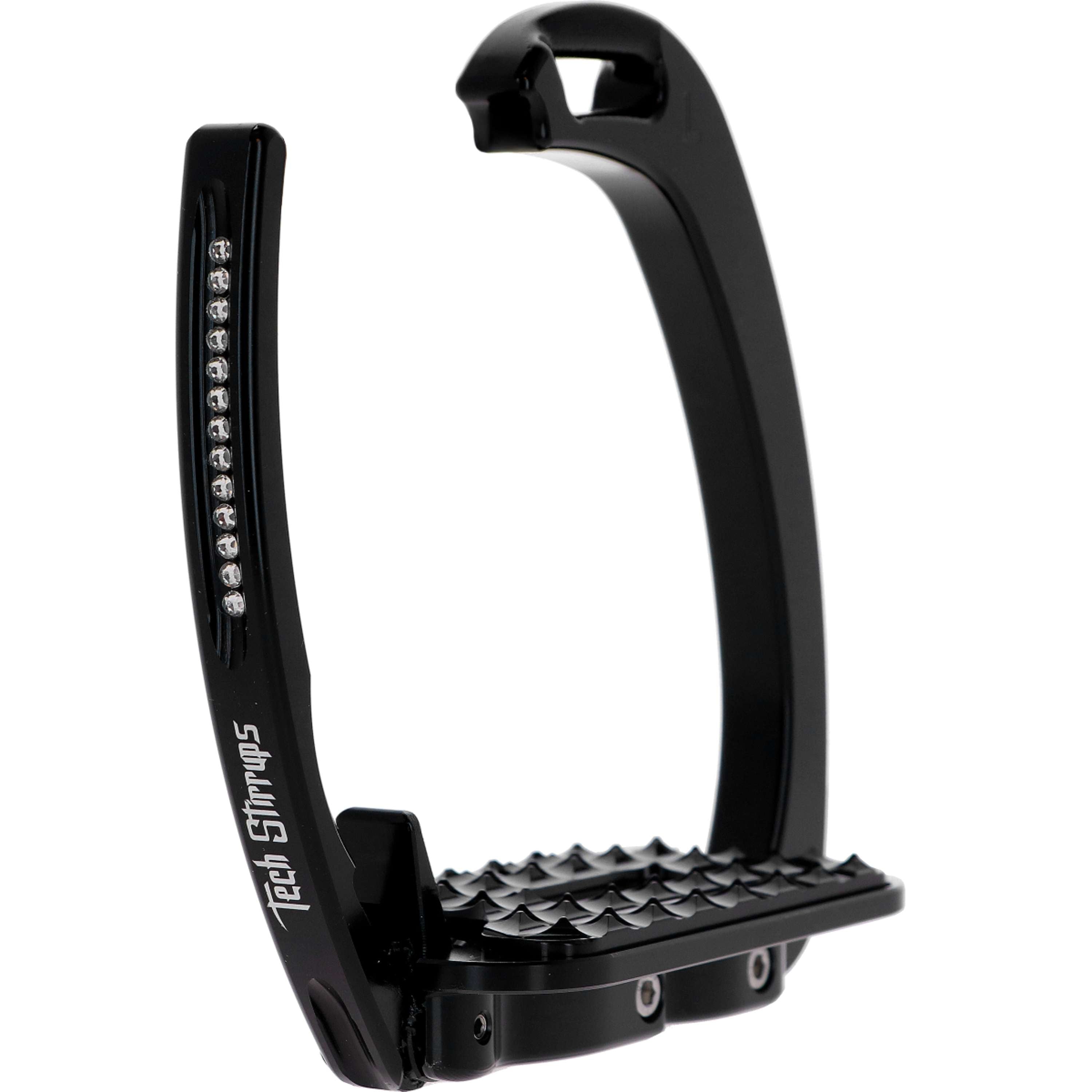 Tech Stirrups Stirrups Venice Sloped Evo Swarovski Black/Black