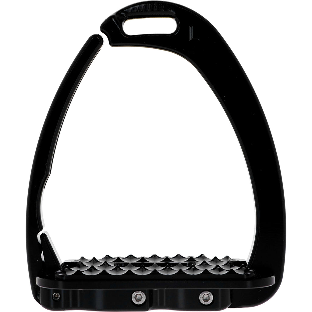 Tech Stirrups Stirrups Venice Sloped Evo Swarovski Black/Black