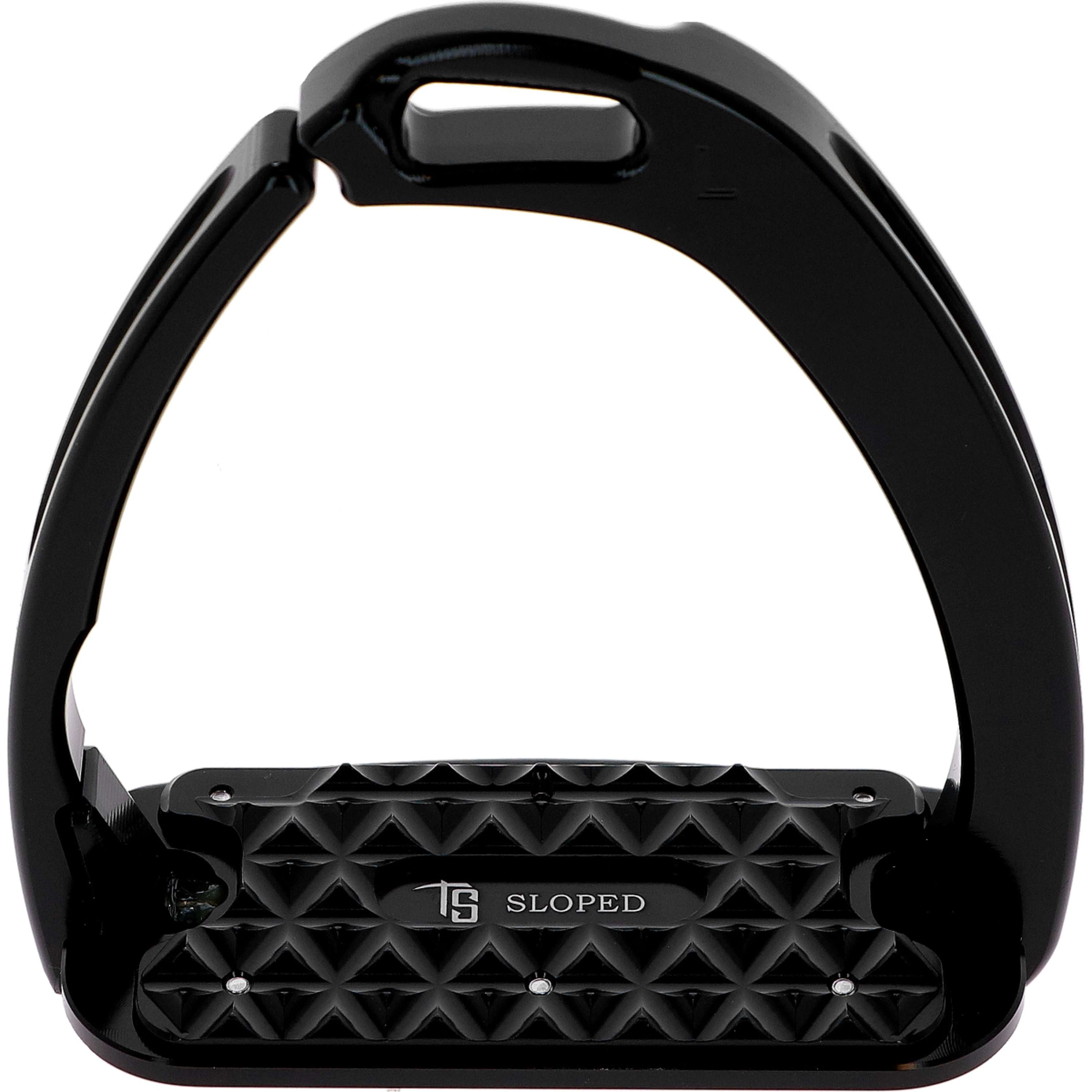 Tech Stirrups Stirrups Venice Sloped Evo Swarovski Black/Black
