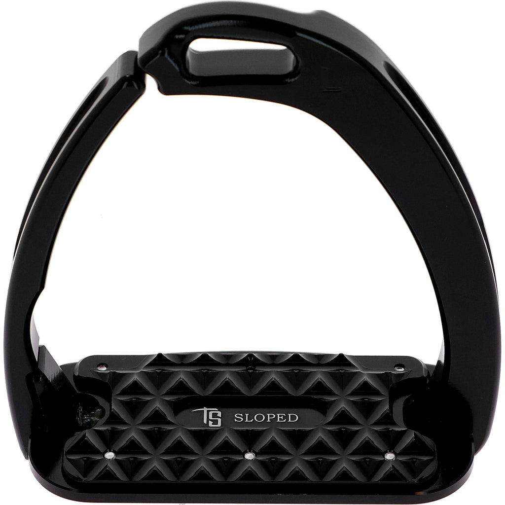Tech Stirrups Stirrups Venice Sloped Evo Swarovski Black/Black
