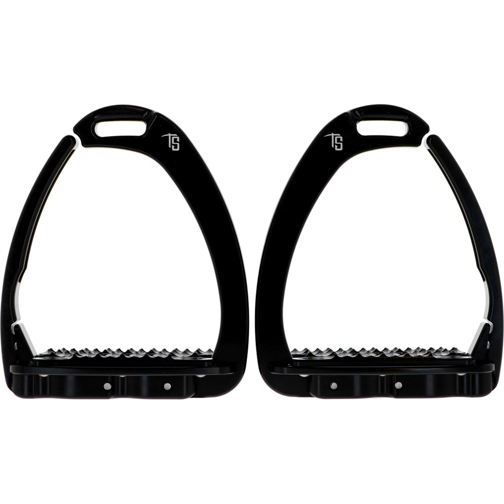 Tech Stirrups Stirrups Venice Sloped Evo Swarovski Black/Black