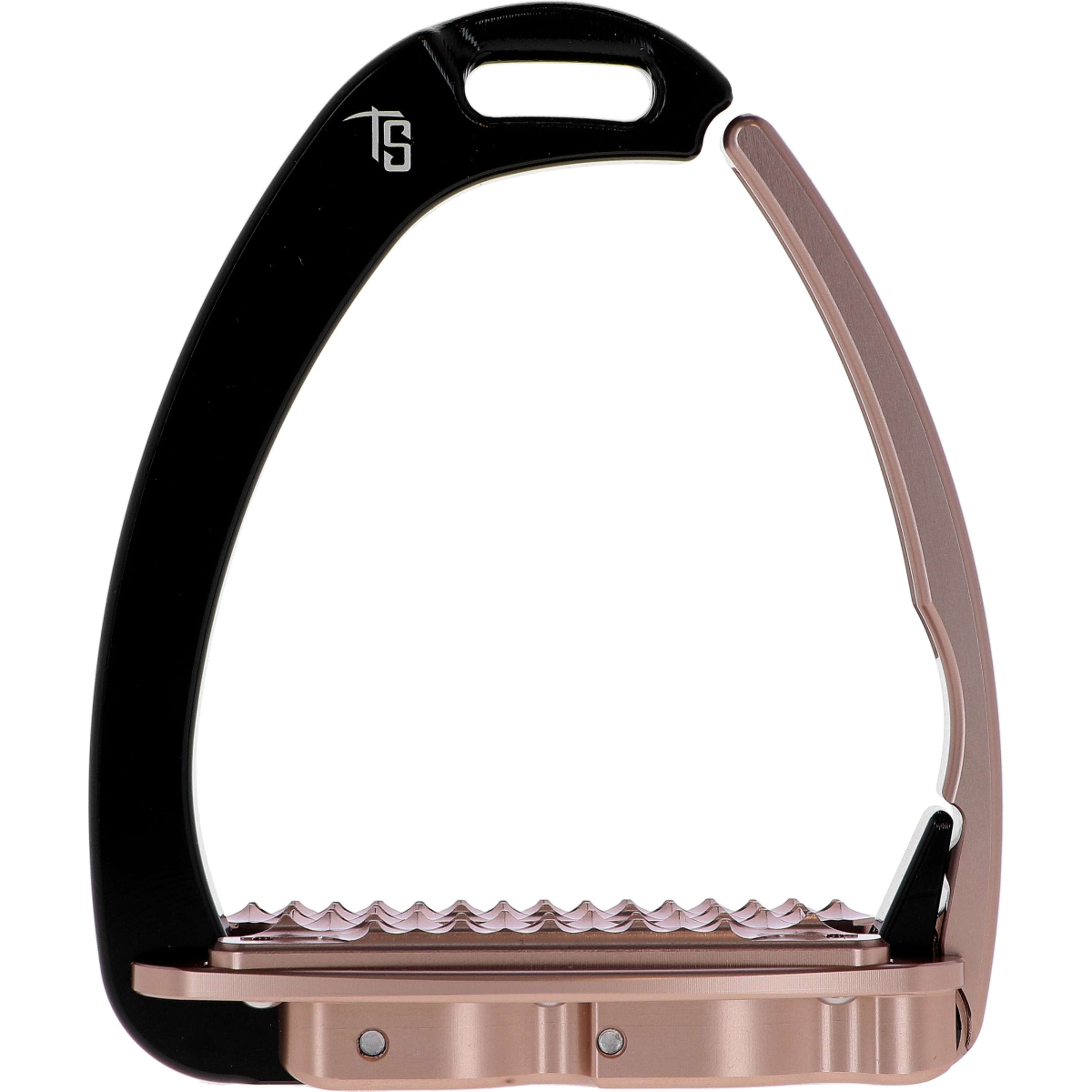 Tech Stirrups Stirrups Venice Sloped Evo Swarovski Black/Rosegold