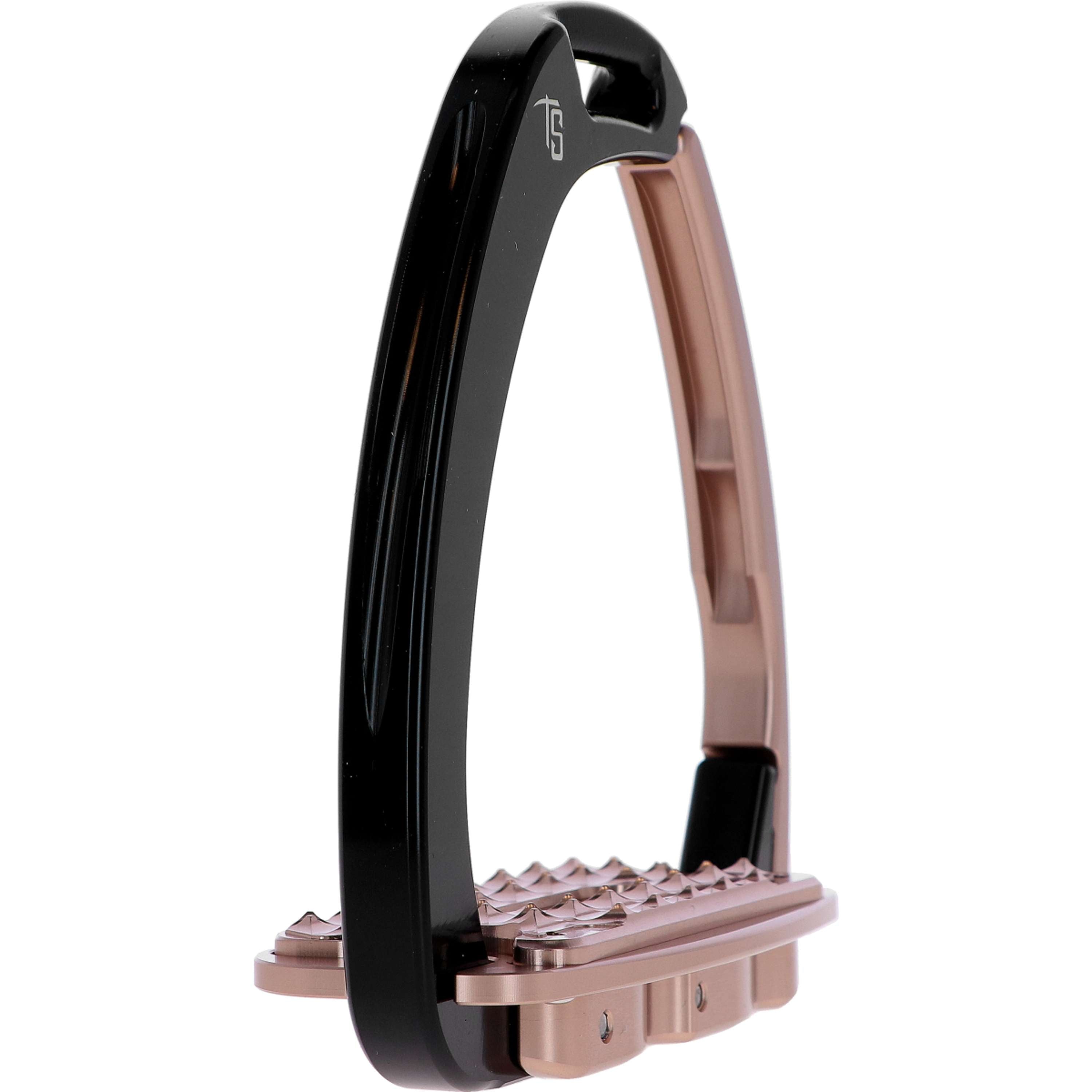 Tech Stirrups Stirrups Venice Sloped Evo Swarovski Black/Rosegold