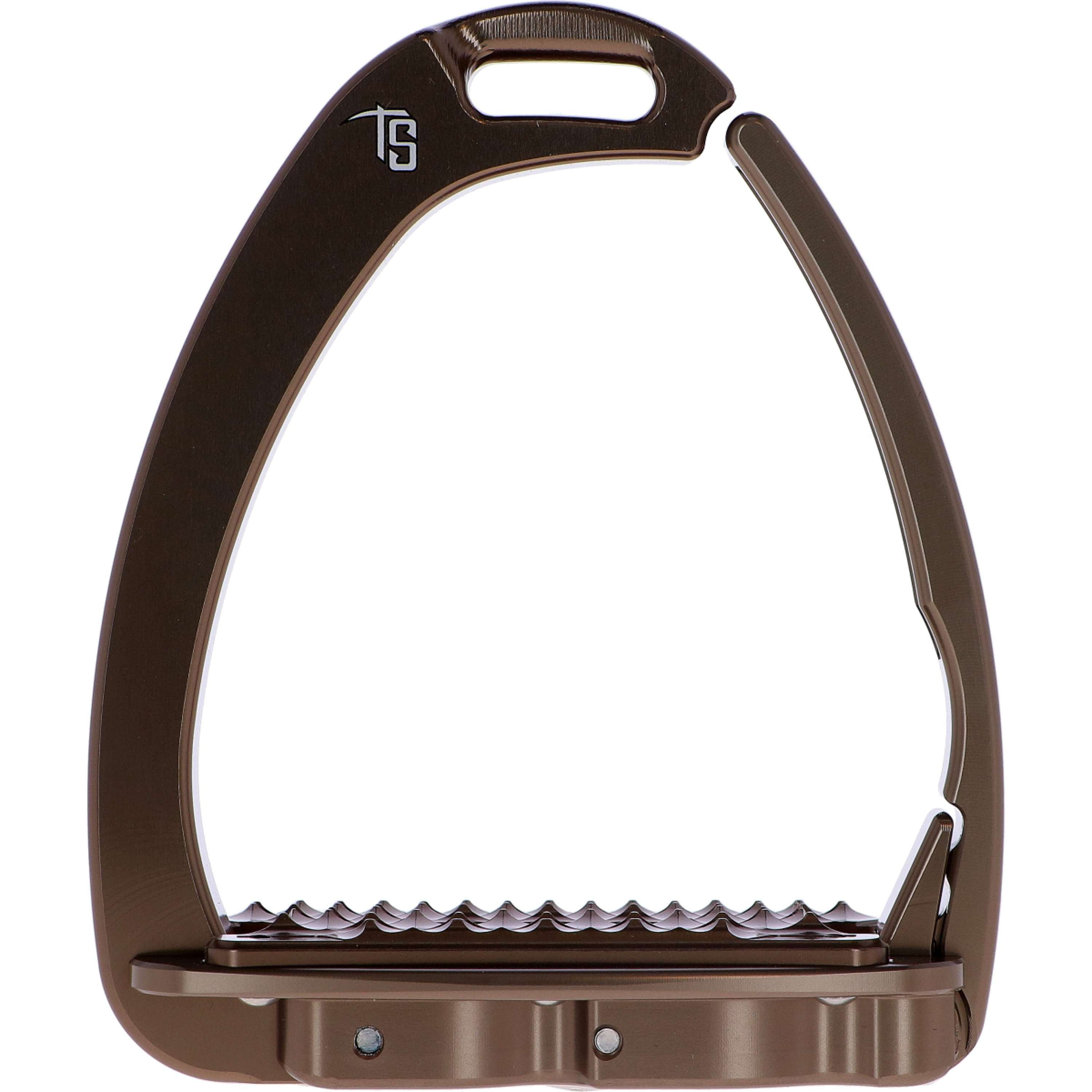 Tech Stirrups Stirrups Venice Sloped Evo Swarovski Brown