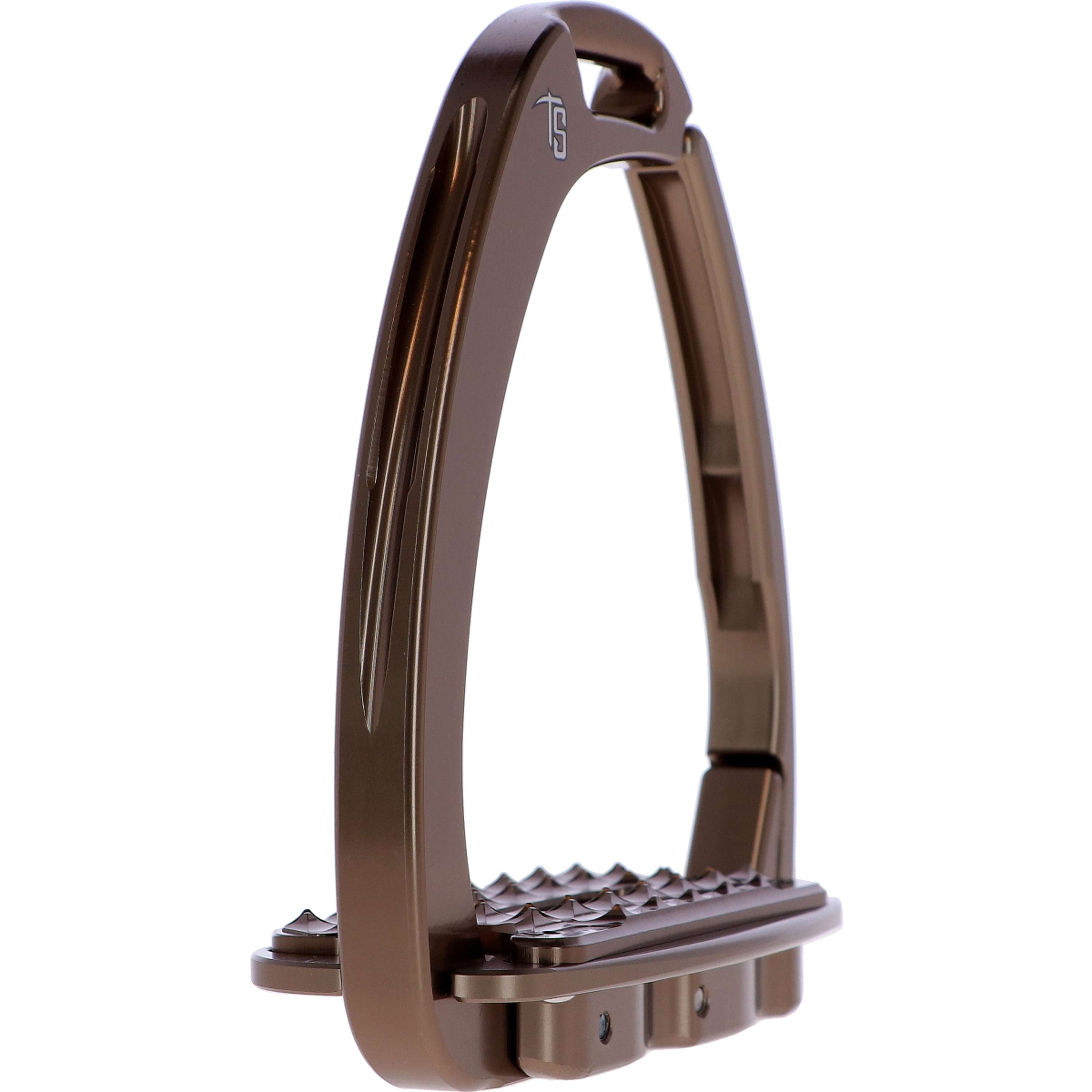 Tech Stirrups Stirrups Venice Sloped Evo Swarovski Brown