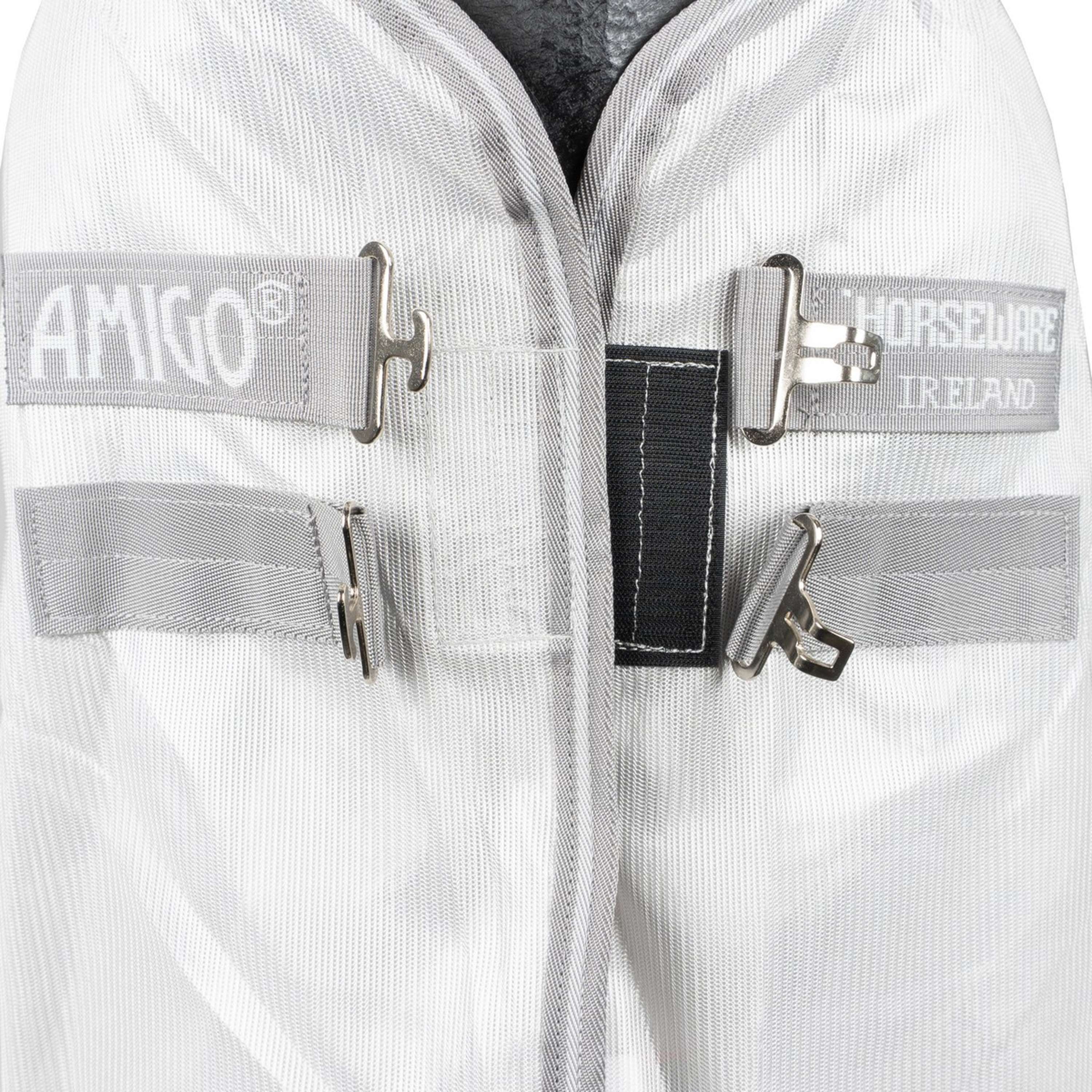 Amigo Fly Rug Integrated Silver/Titanium Grey/Silver