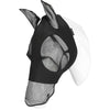EQUITHÈME Fly Mask Lycra UV protection With Nose Protection Black