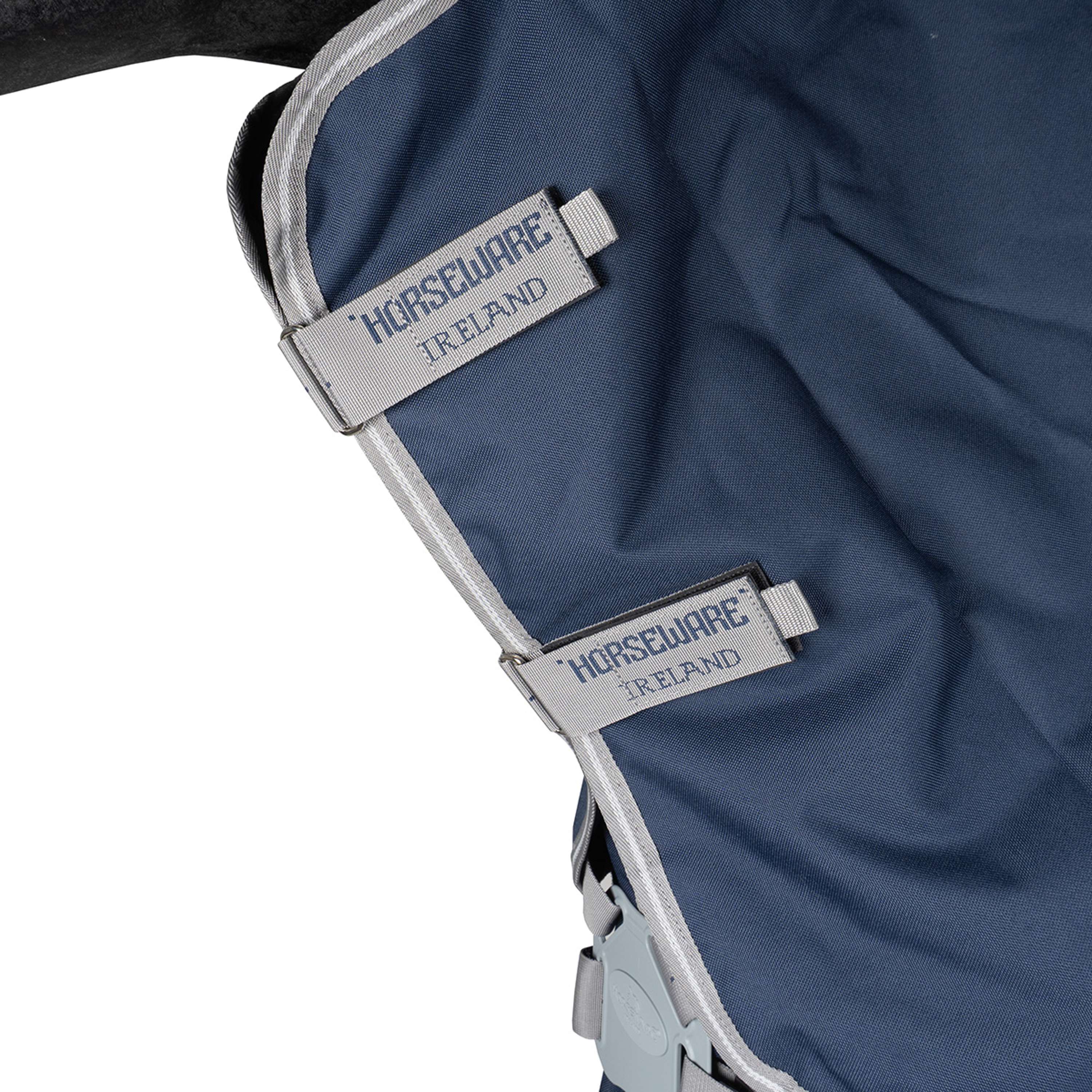 Amigo Turnout Rug FieldSafe Plus 1200D 250g Navy/Titanium Grey/Silver