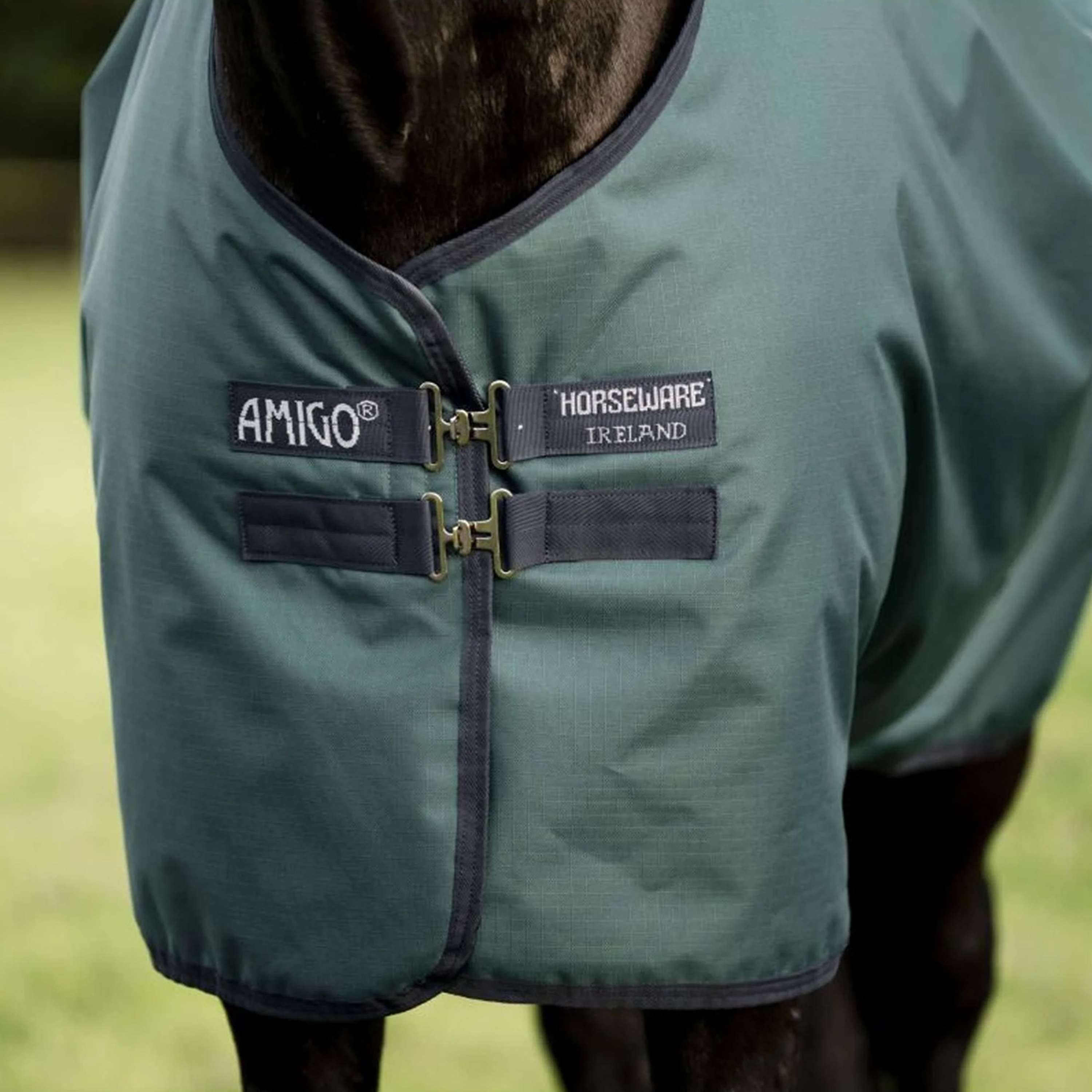 Amigo Ripstop 900D 50g Fleece Lined Dynasty Green/Navy/Silver