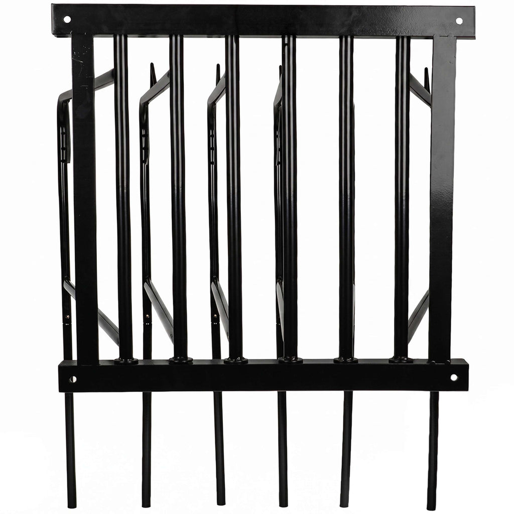 Agradi Horse Rug Rack for 6 Rugs Metal S Black