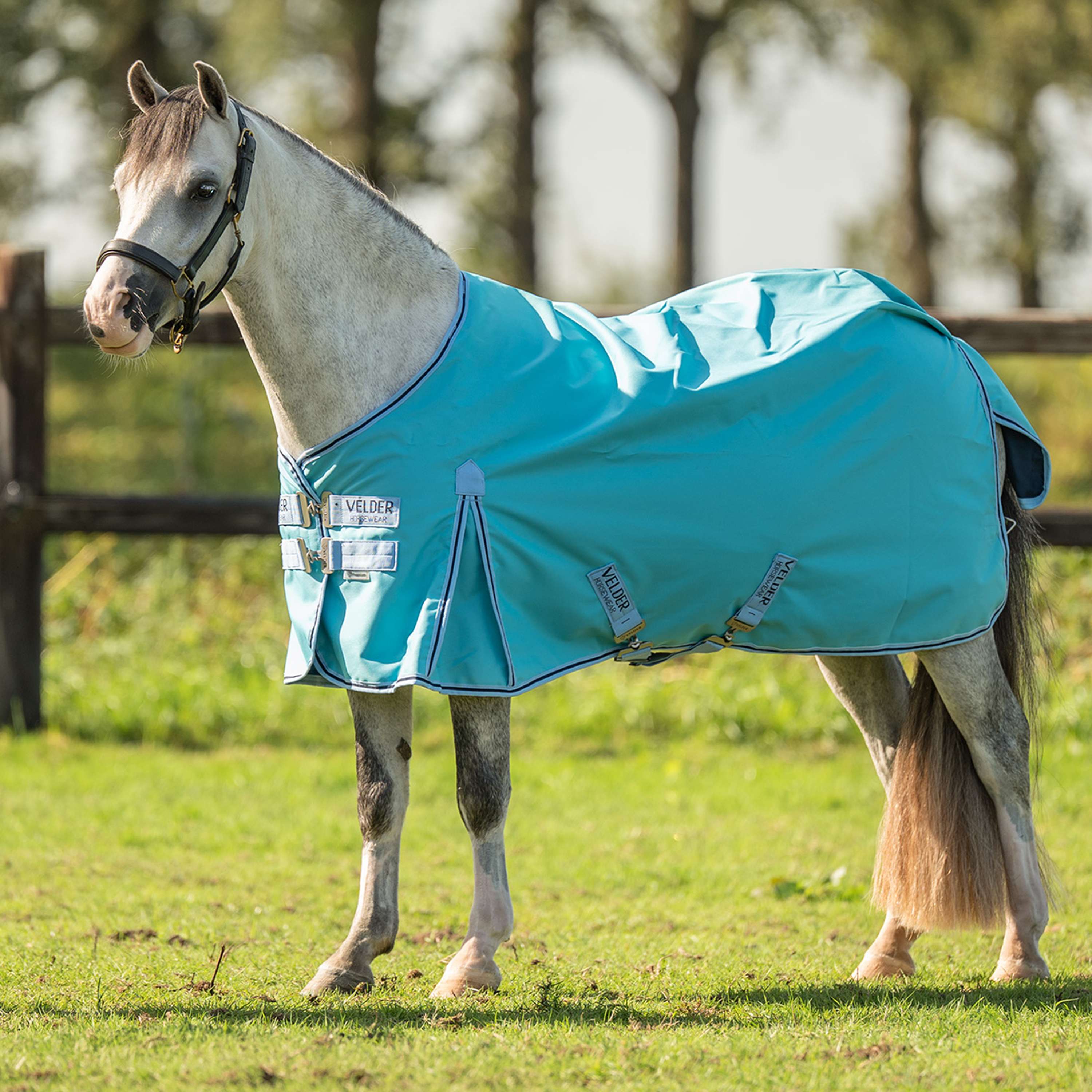 Velder Horsewear Premium Turnout Rug 900D 0g Sky Blue
