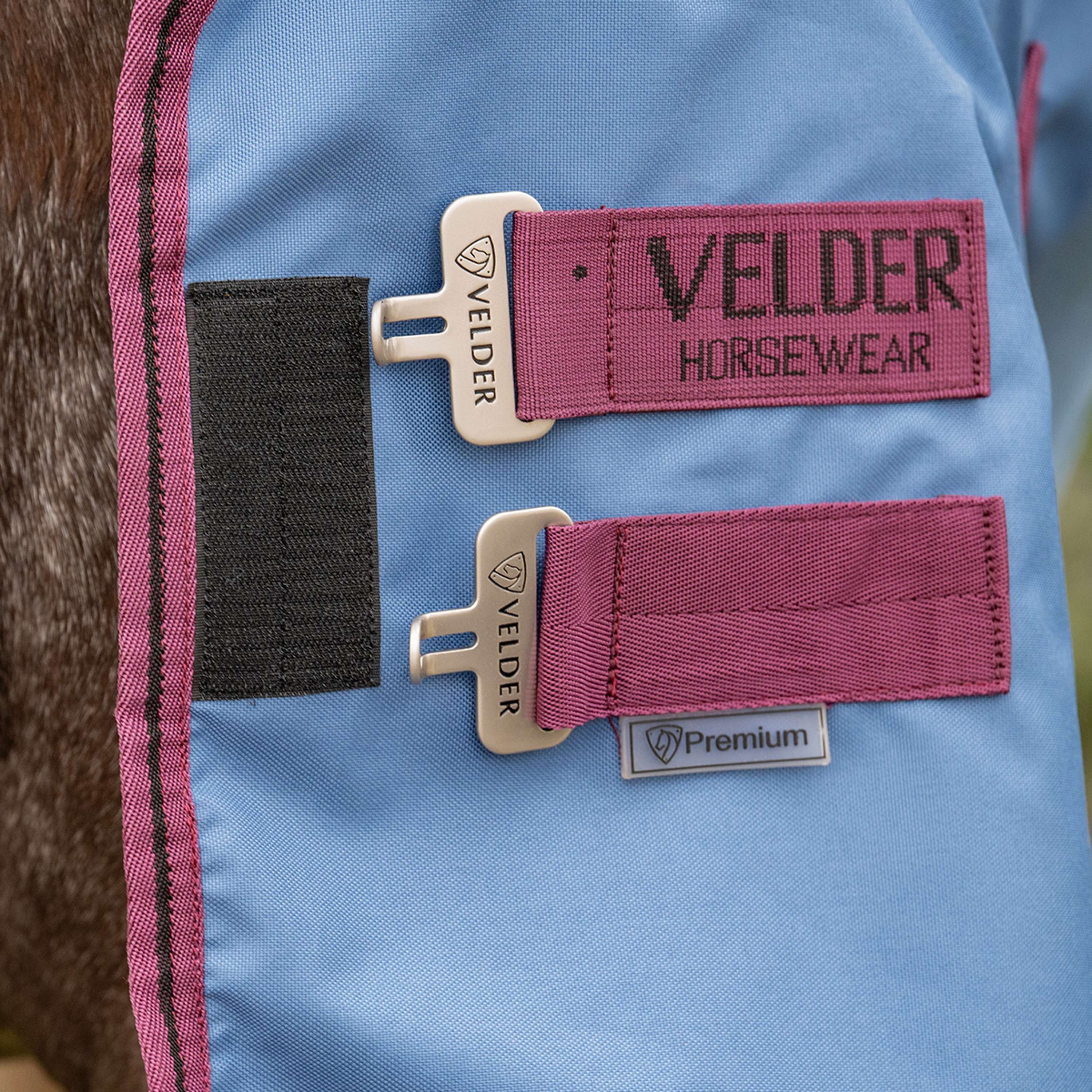 Velder Horsewear Premium Pony Turnout Rug 900D 0g Denim Blue
