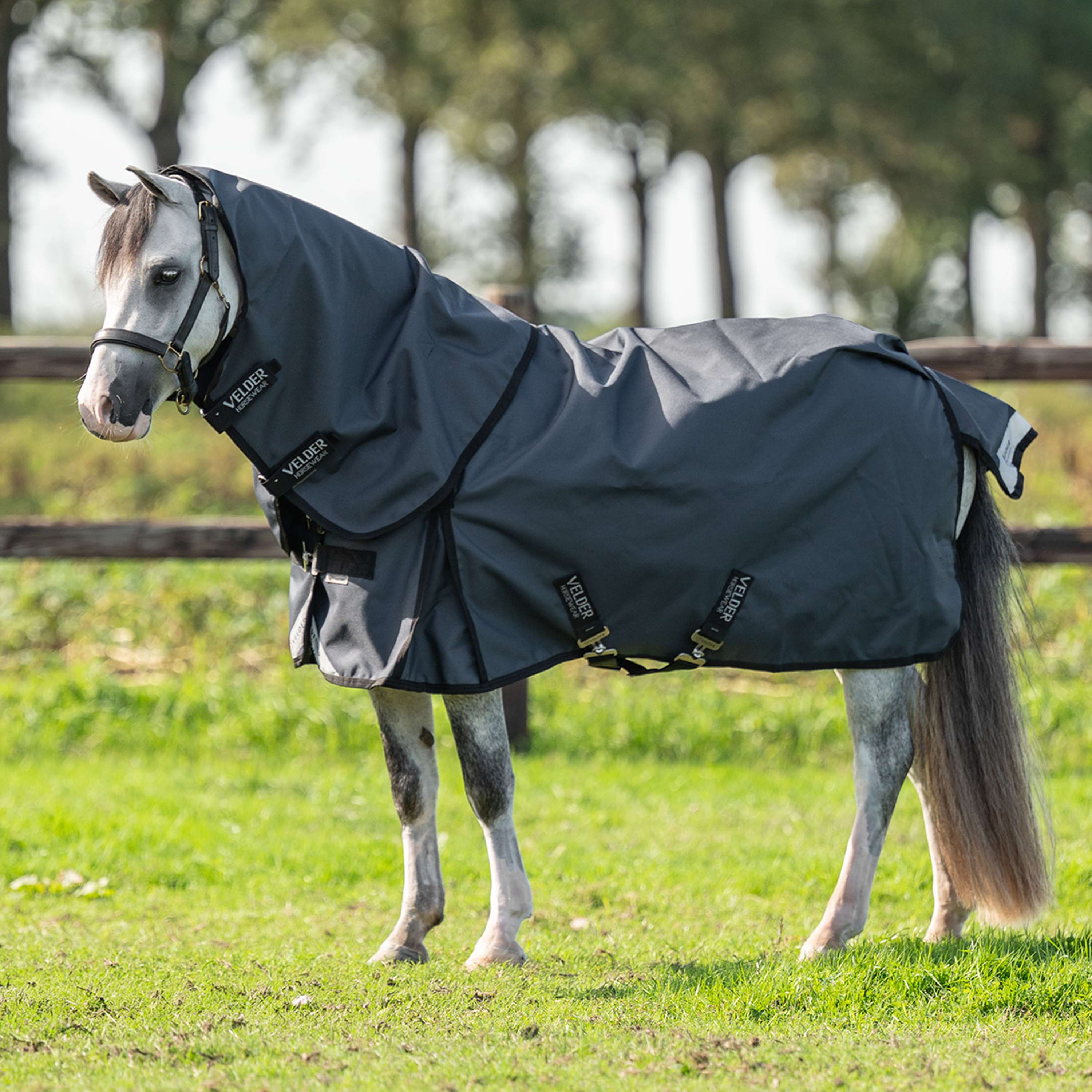 Velder Horsewear Premium Pony Turnout Rug 1200D 0g Midnight Navy