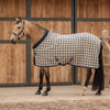 Velder Horsewear Premium Fleece Cooler with Collar Navy Check