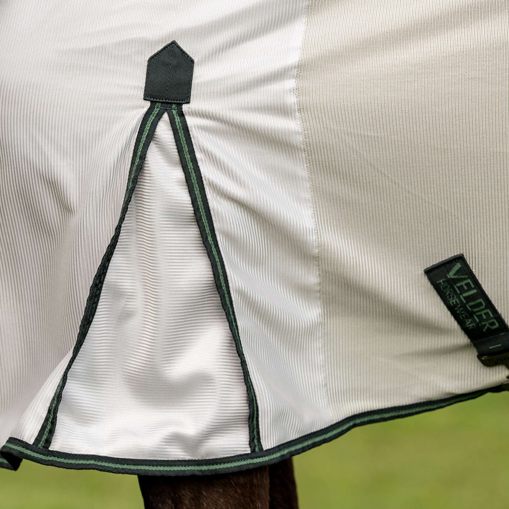 Velder Horsewear Premium Pony Fly Rug Guardian AirMesh Silver Mist