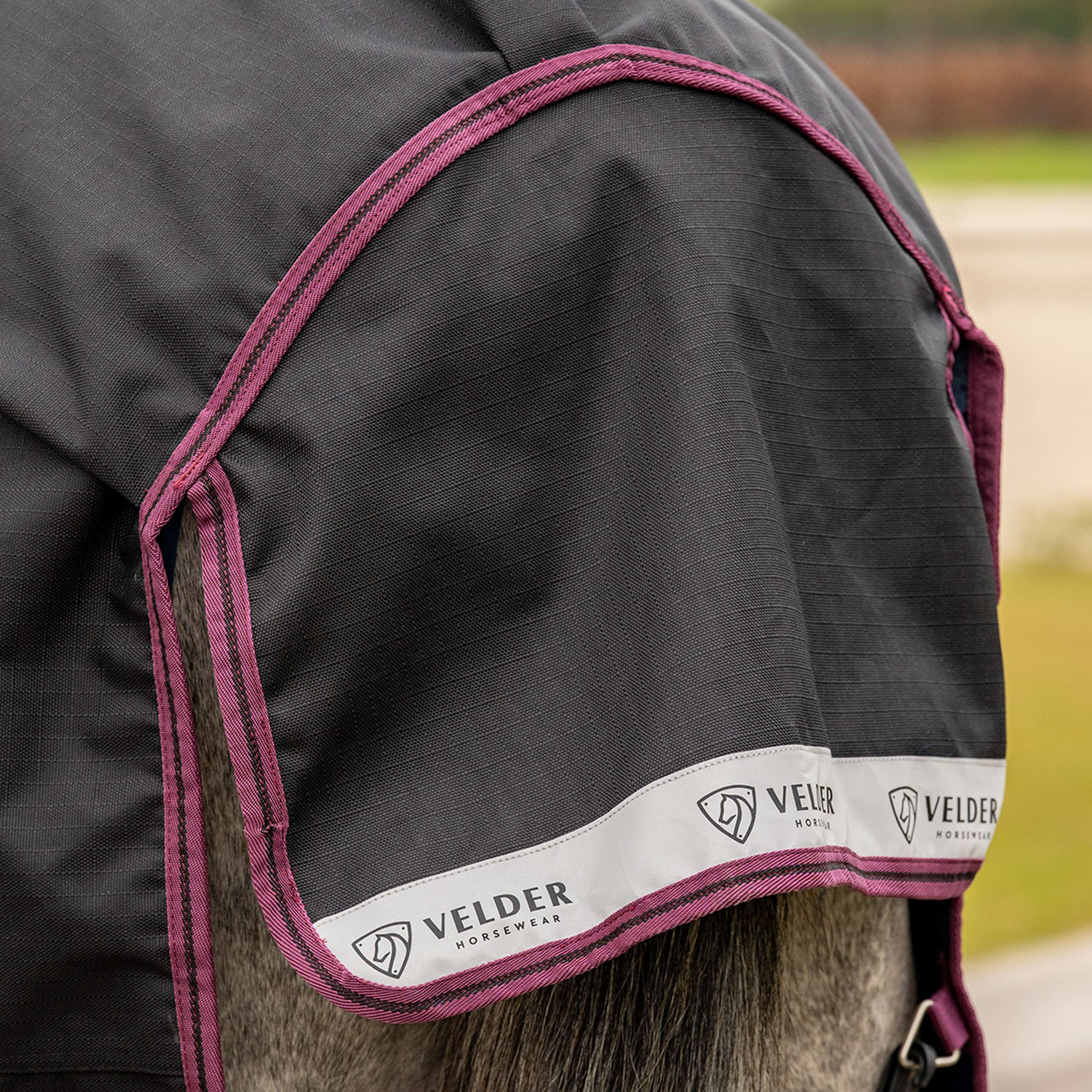 Velder Horsewear Premium Pony Turnout Rug 1200D 0g Black