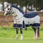 Velder Horsewear Premium Fly Rug Rainless Fall Navy/Pearl Silver