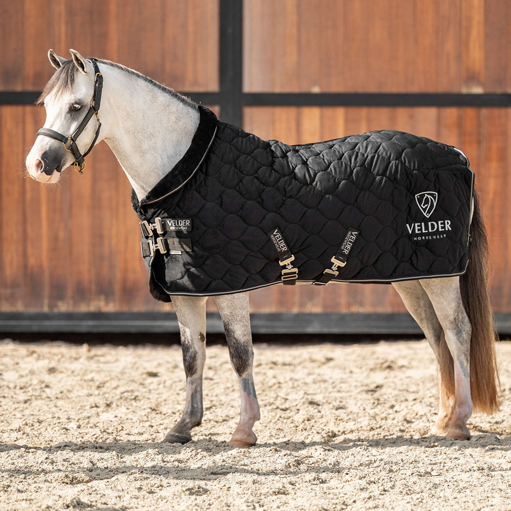 Velder Horsewear Premium Show Rug Satin Glow Black Night