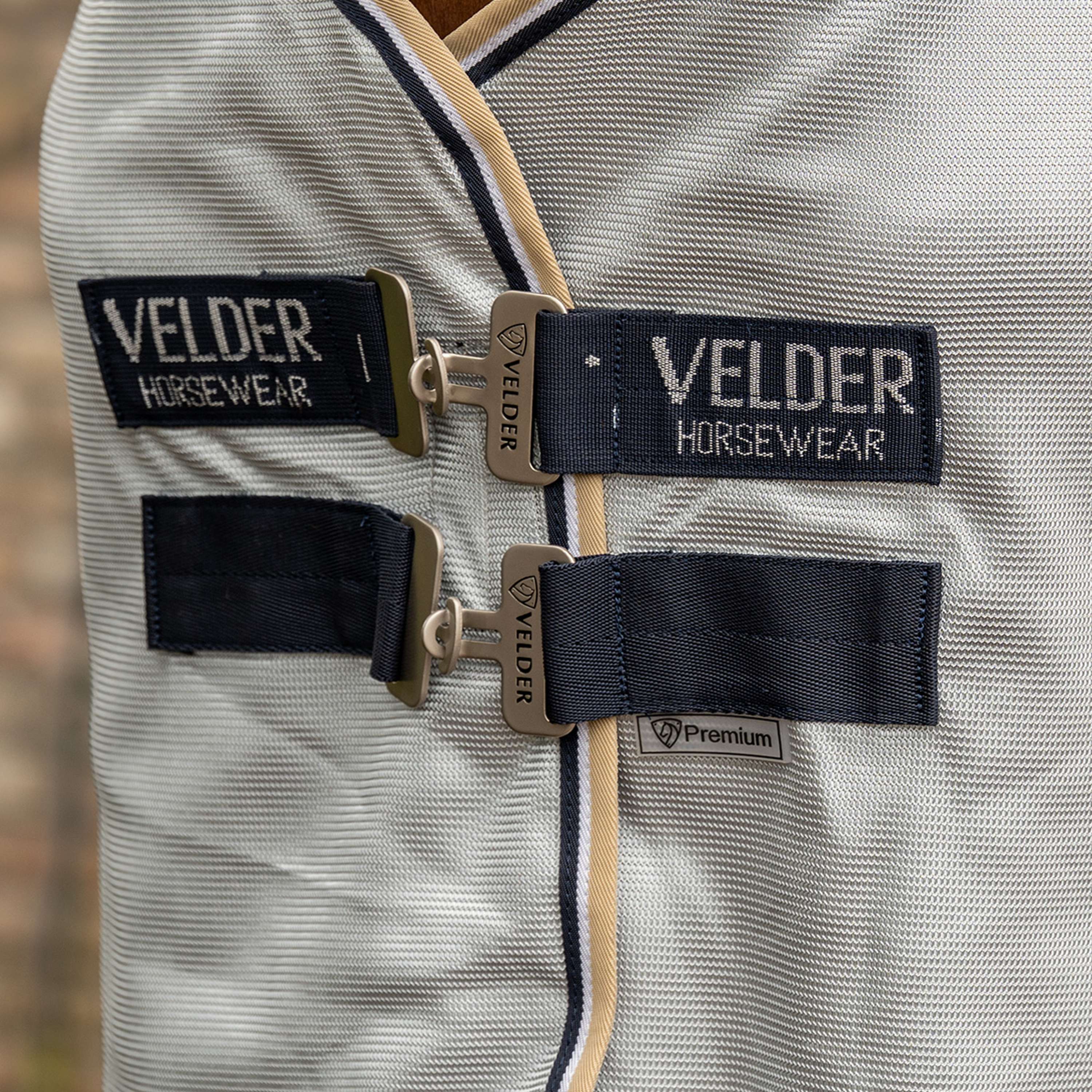 Velder Horsewear Premium Pony Fly Rug Pearl Grey