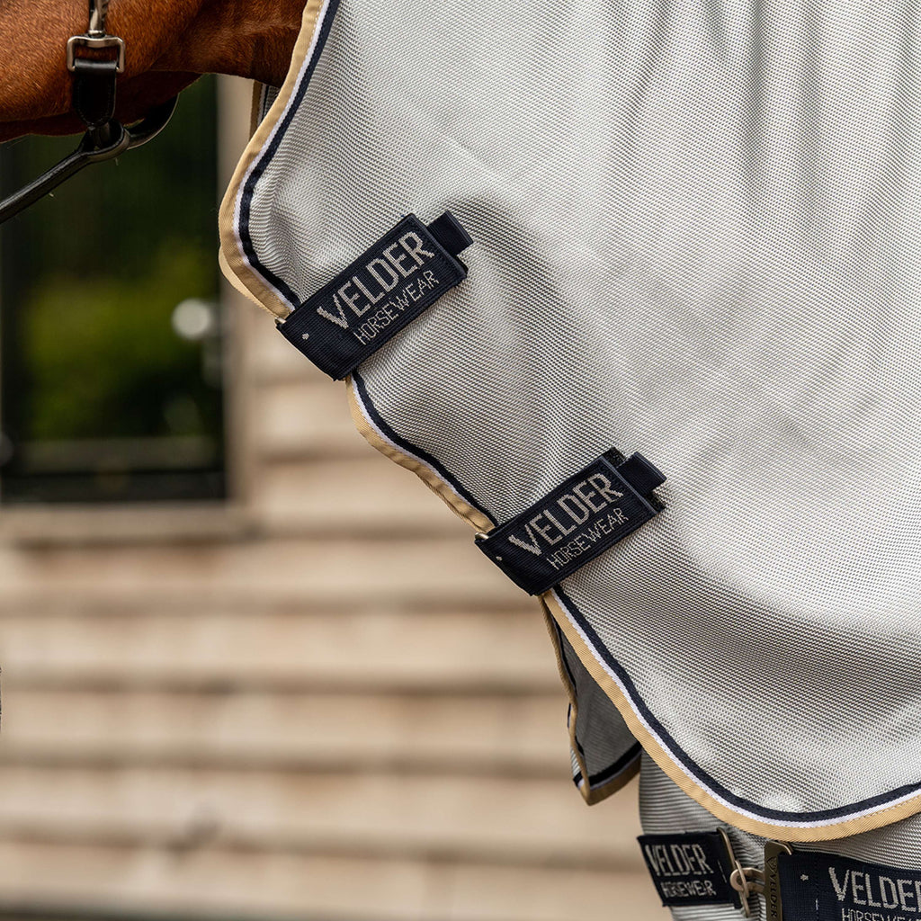 Velder Horsewear Premium Pony Fly Rug Pearl Grey