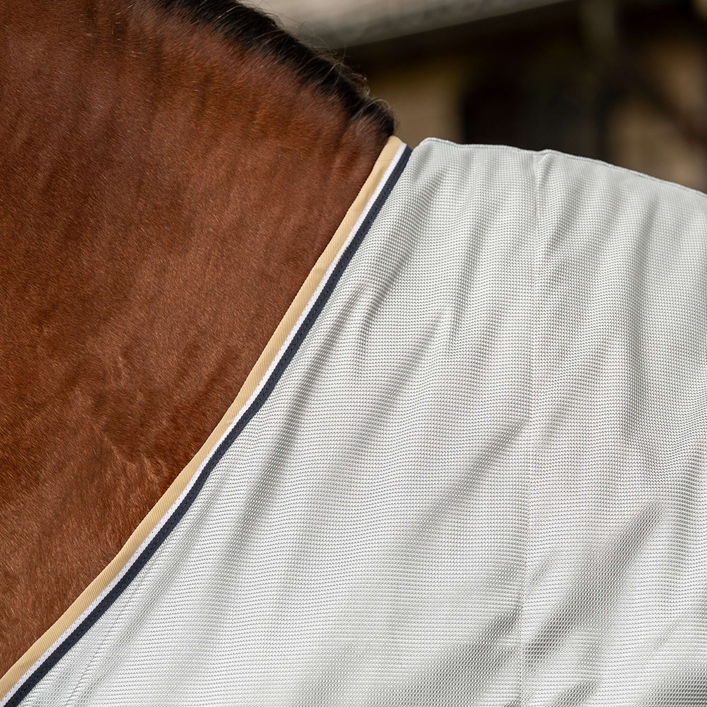 Velder Horsewear Premium Pony Fly Rug Pearl Grey