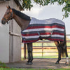 Velder Horsewear Essentials Fleece Rug Polar Stripes Grey/Bordeaux