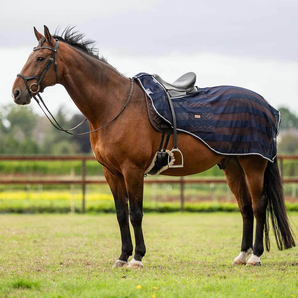 Velder Horsewear Essentials Exercise Rug Navy