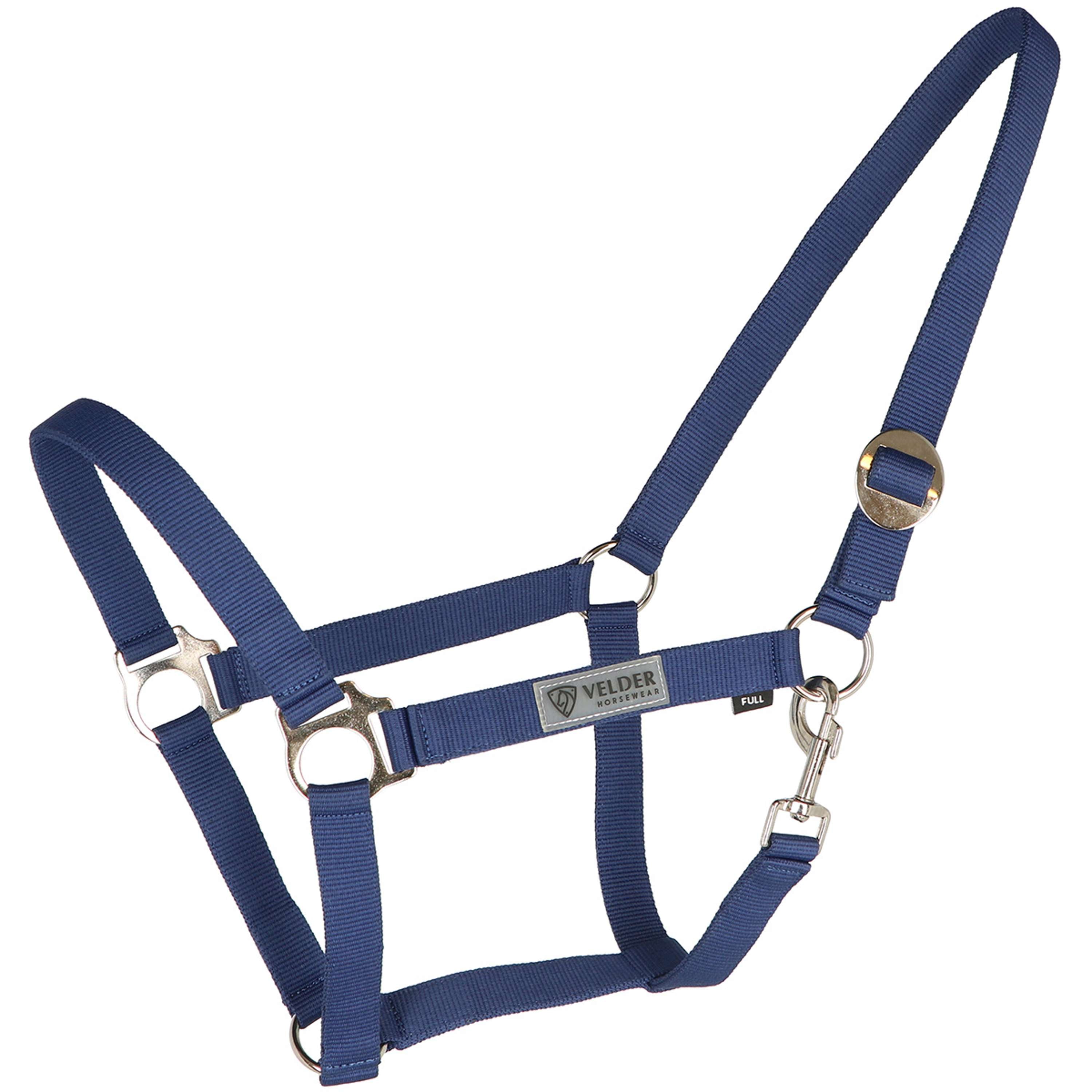Velder Horsewear Essentials Head Collar Set Basic Summer Navy