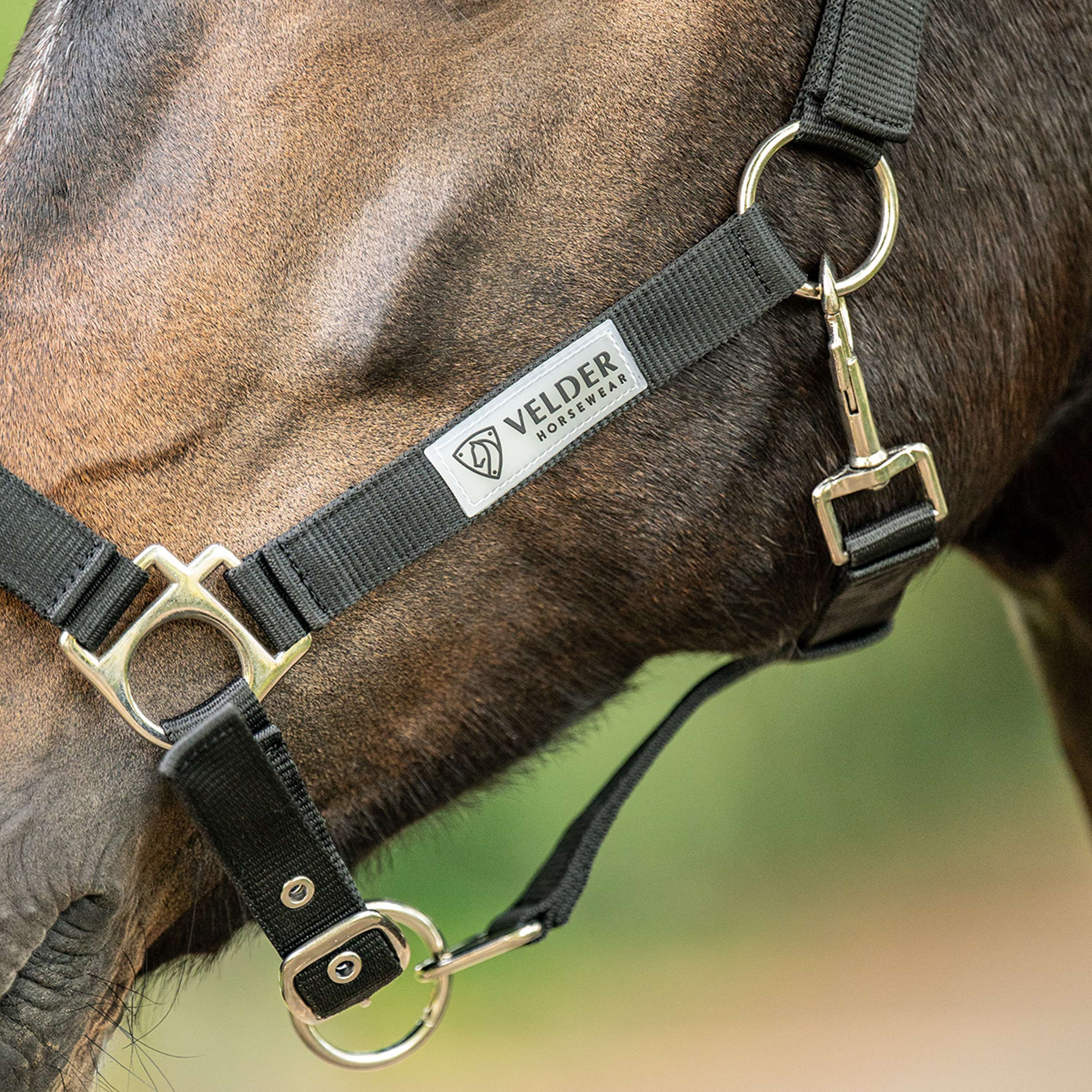 Velder Horsewear Essentials Halter Triple Adjustable Black