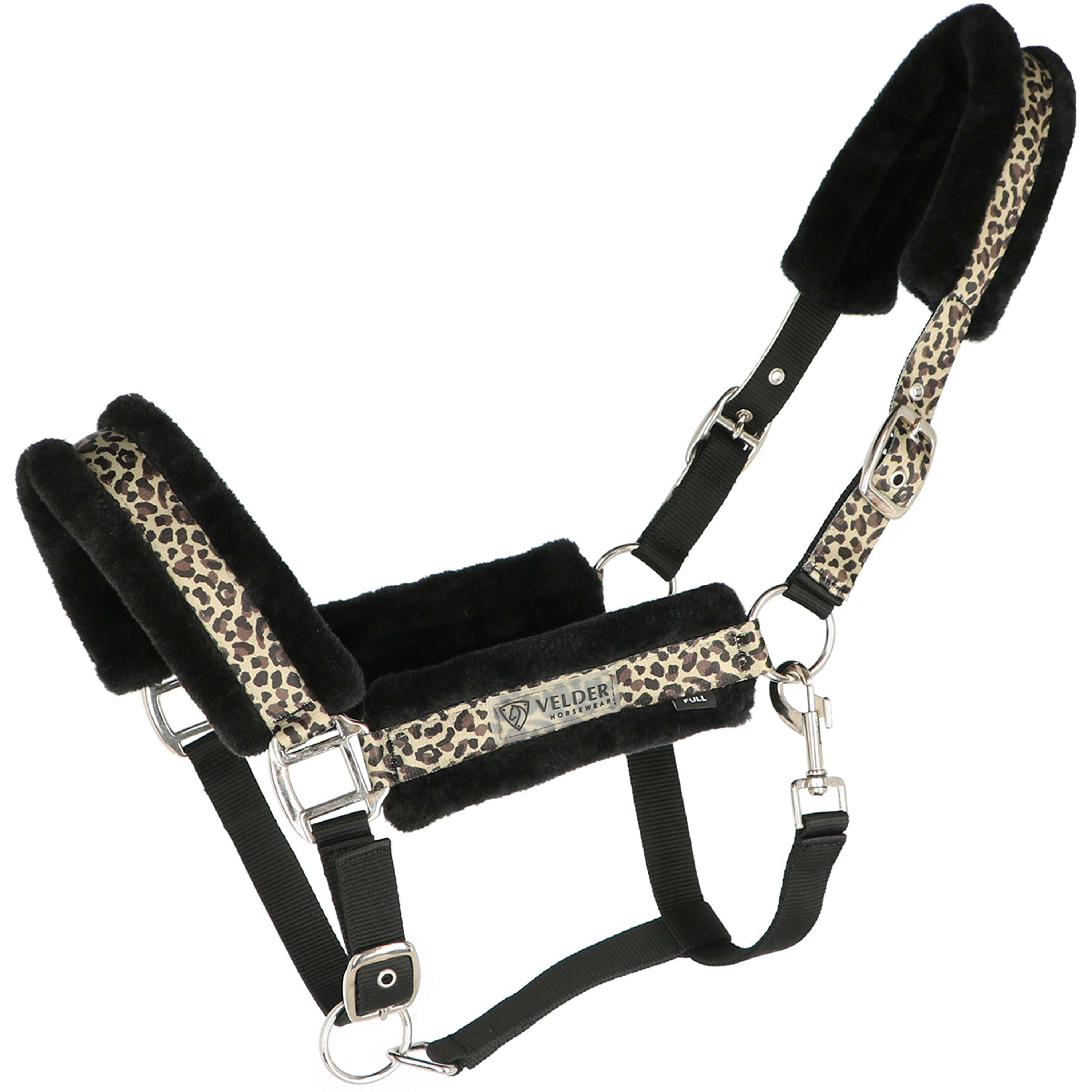 Velder Horsewear Essentials Halter Savanna Soft Earth Leopard