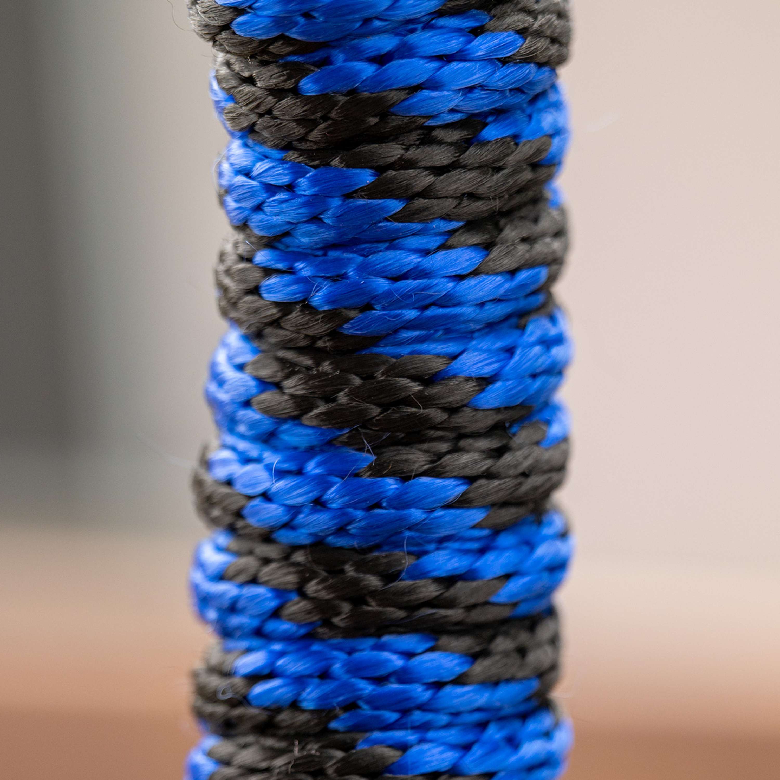 Velder Horsewear Lead Rope Colorful Stripe Blue/Black