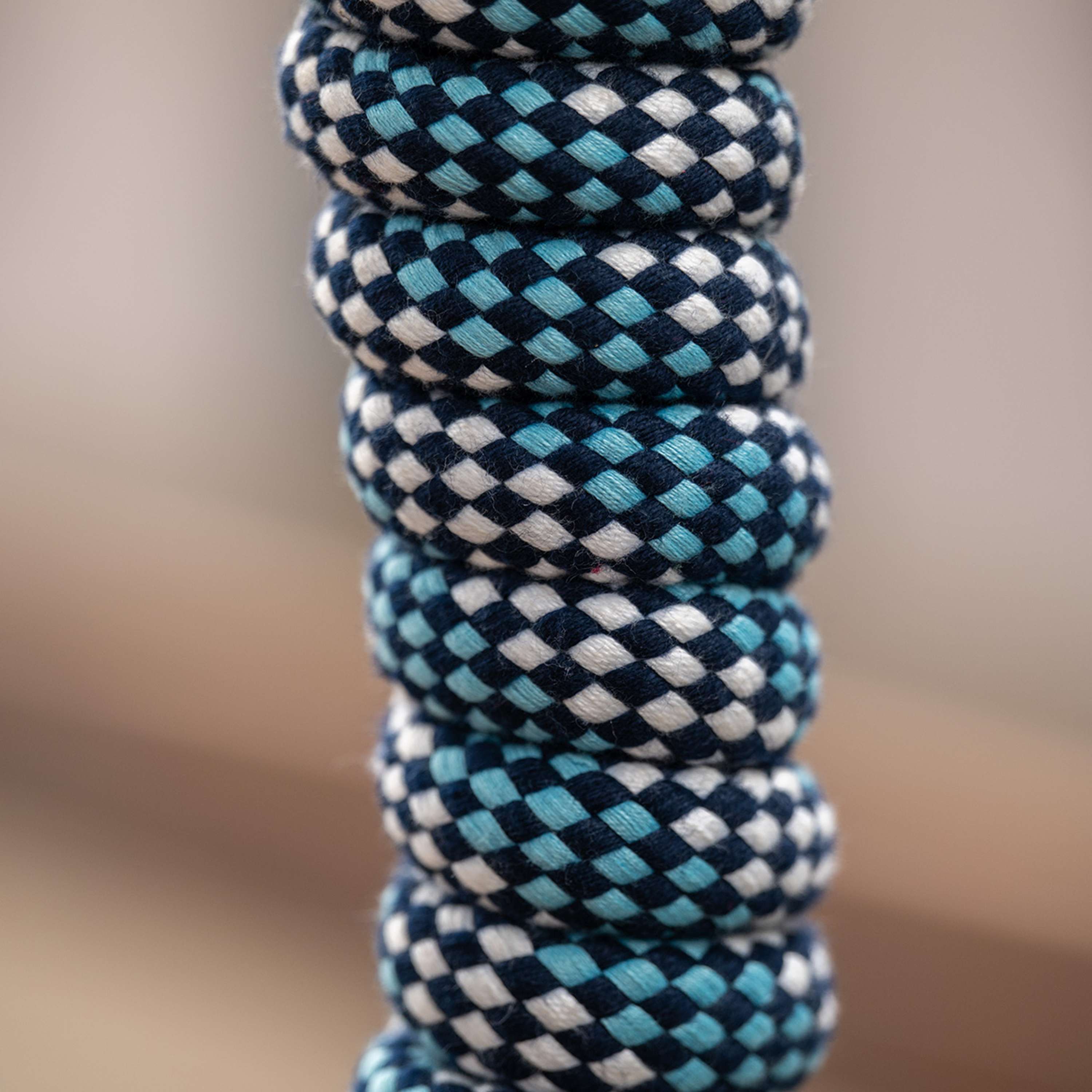 Velder Horsewear Lead Rope Soft Grip Blue/White/Navy