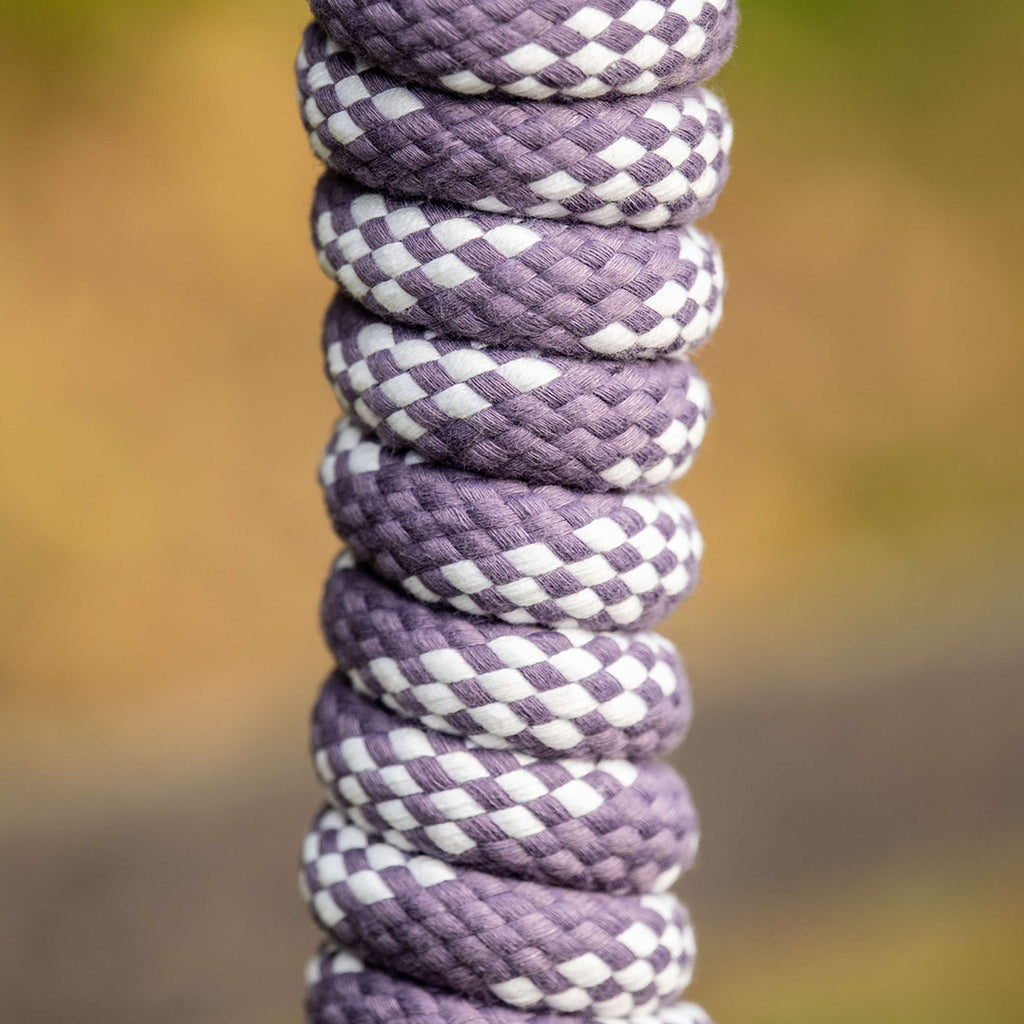 Velder Horsewear Lead Rope Soft Grip Purple Sage