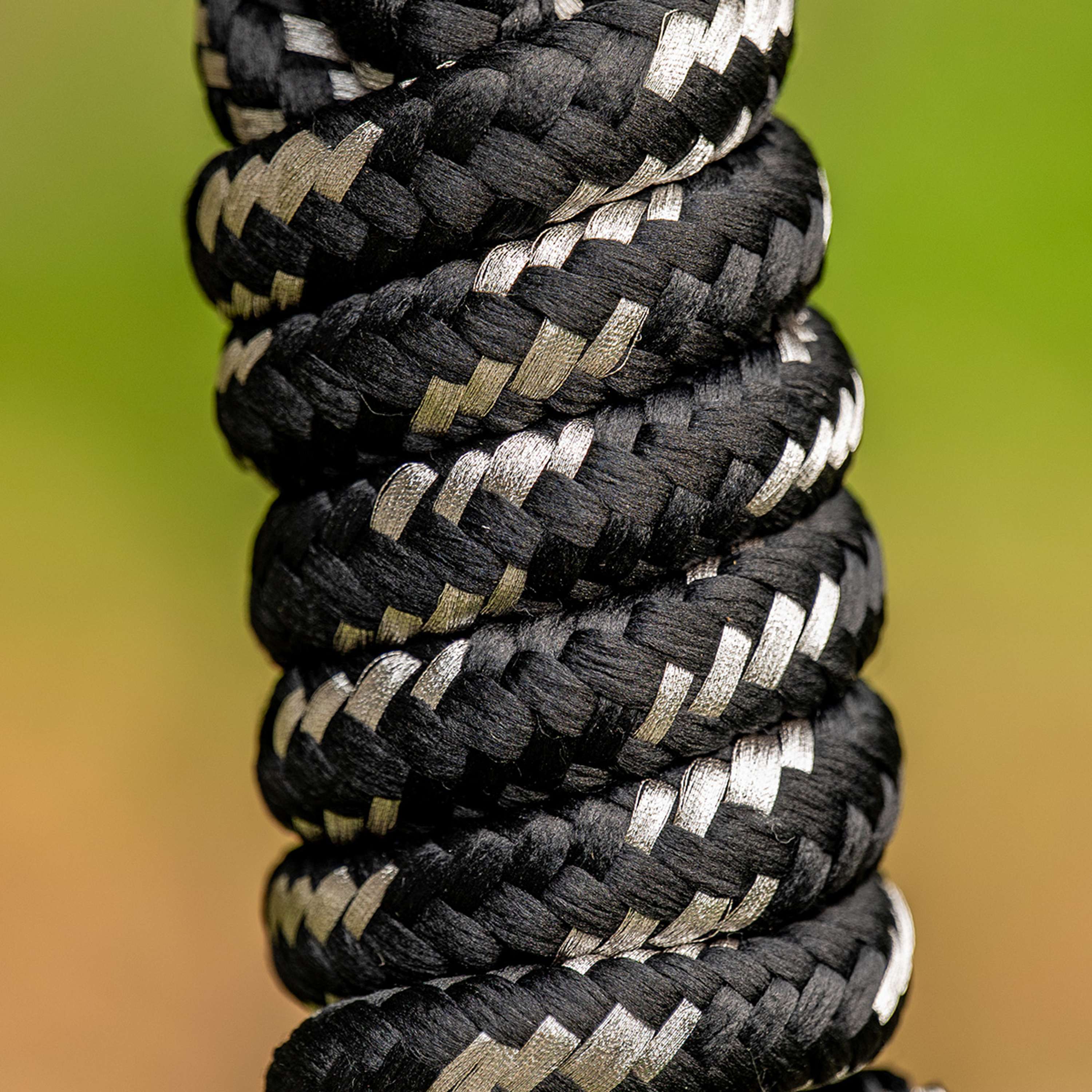 Velder Horsewear Lead Rope Silver Black