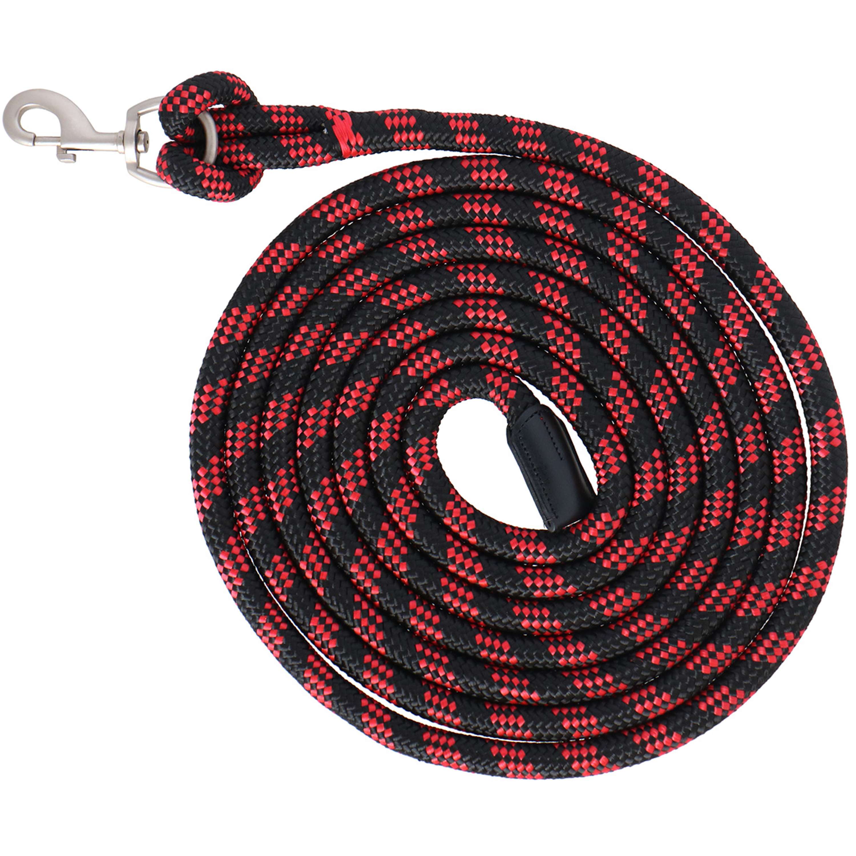 Velder Horsewear Lead Rope Black/Red