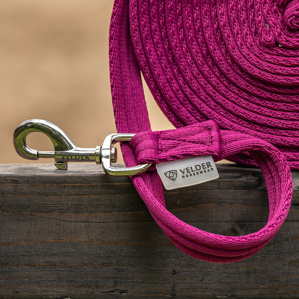 Velder Horsewear Lunging Side Rope Boysenberry