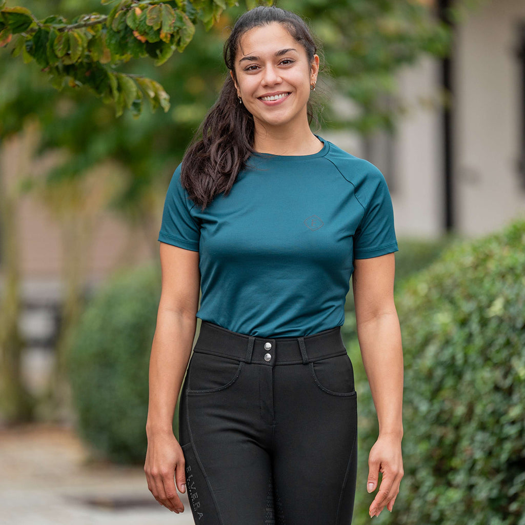 Elvera Equestrian Performance Shirt EENova Deep Teal