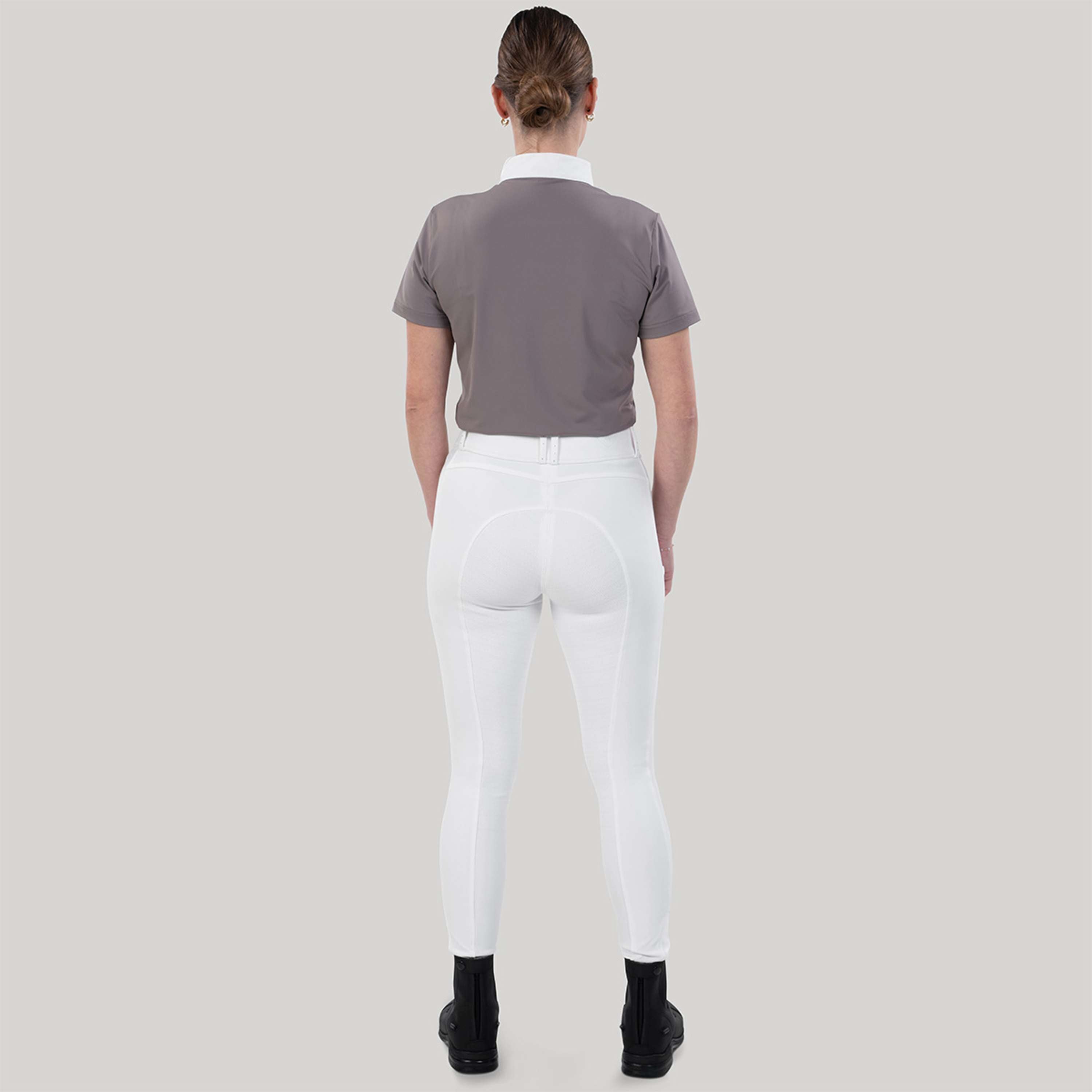 Elvera Equestrian Breeches Performance Bling White