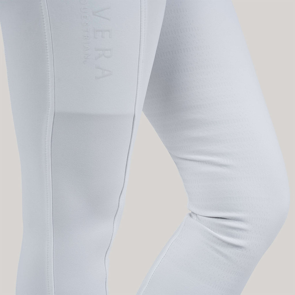 Elvera Equestrian Breeches Performance Bling White
