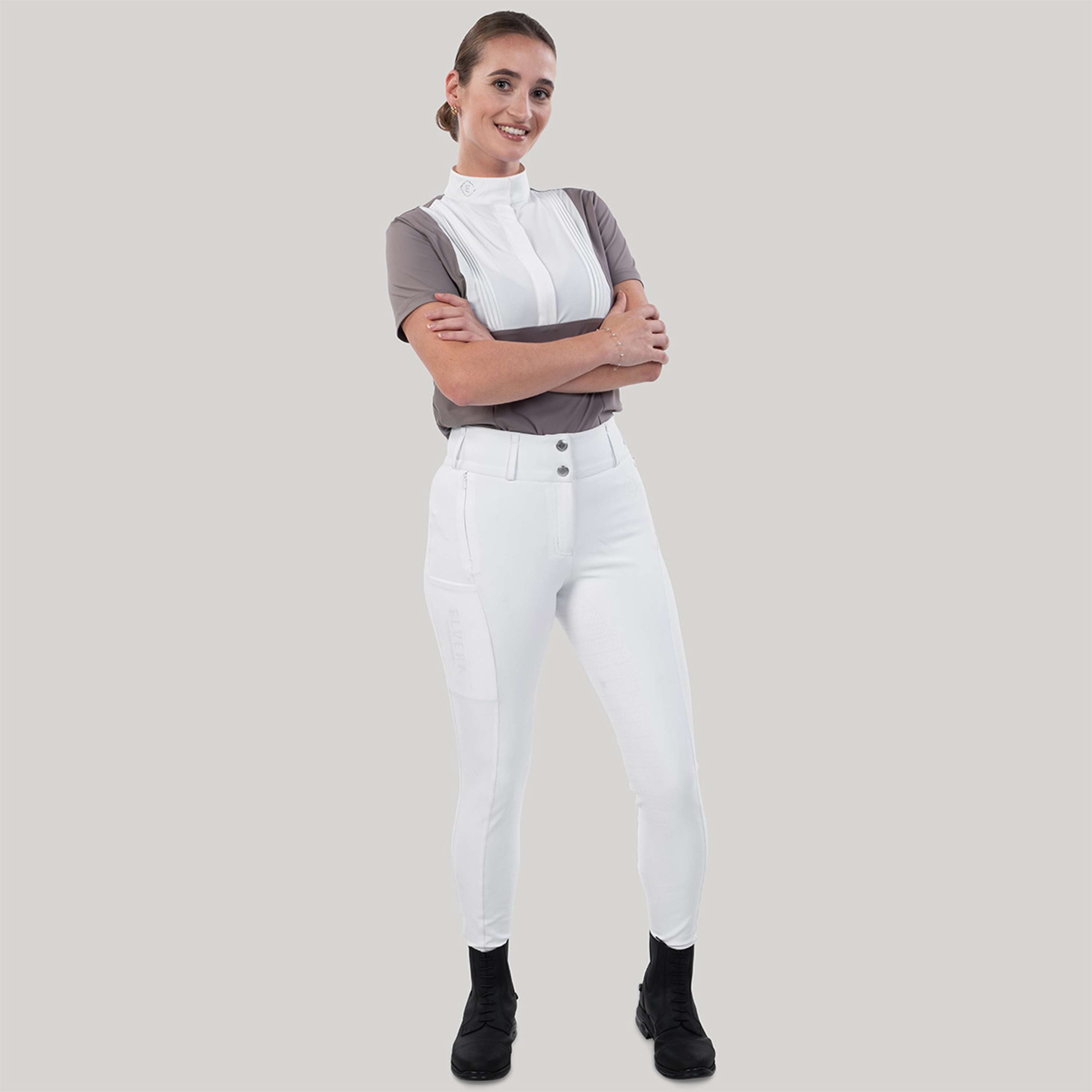 Elvera Equestrian Breeches Sensitive Pro White