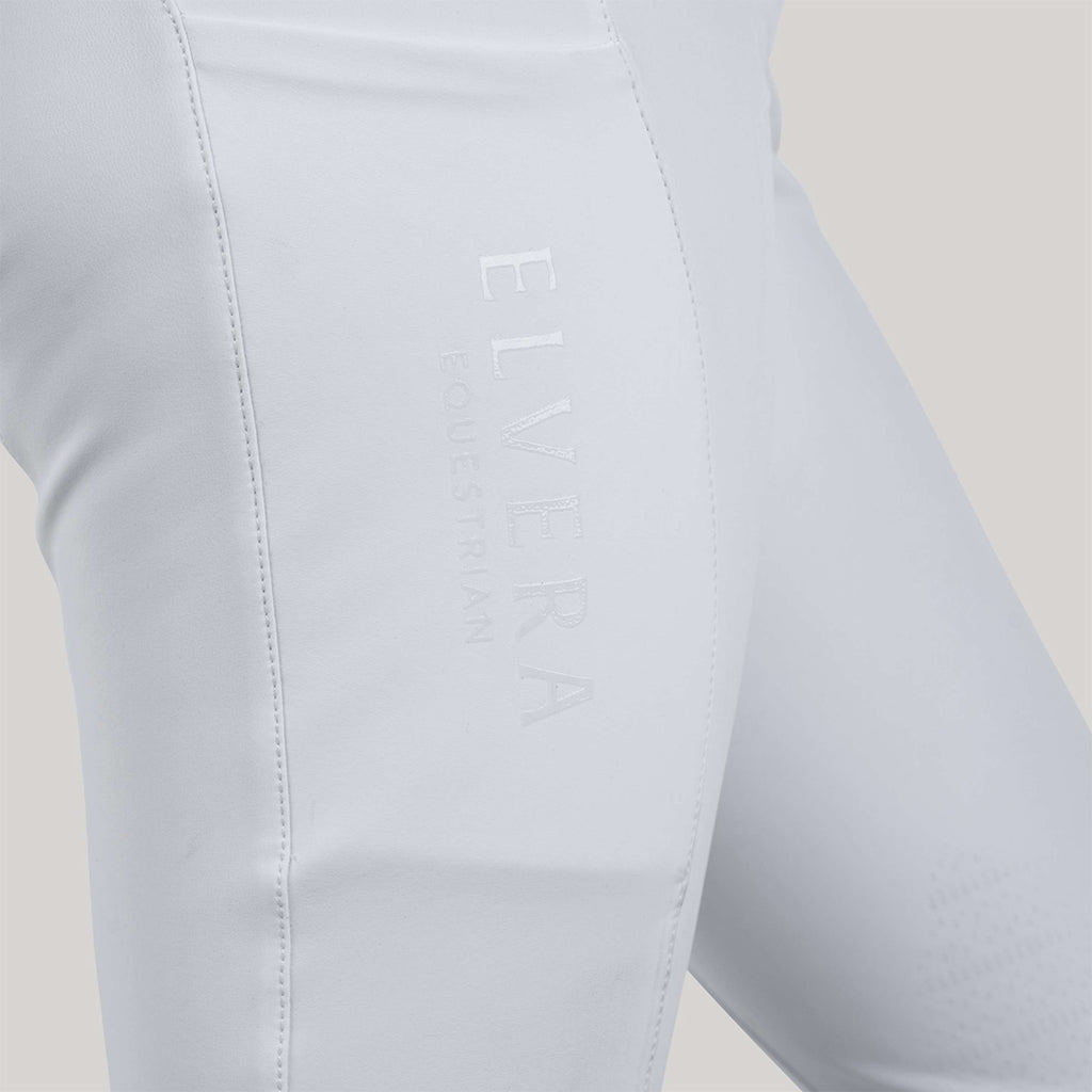 Elvera Equestrian Breeches Sensitive Pro Half Seat White