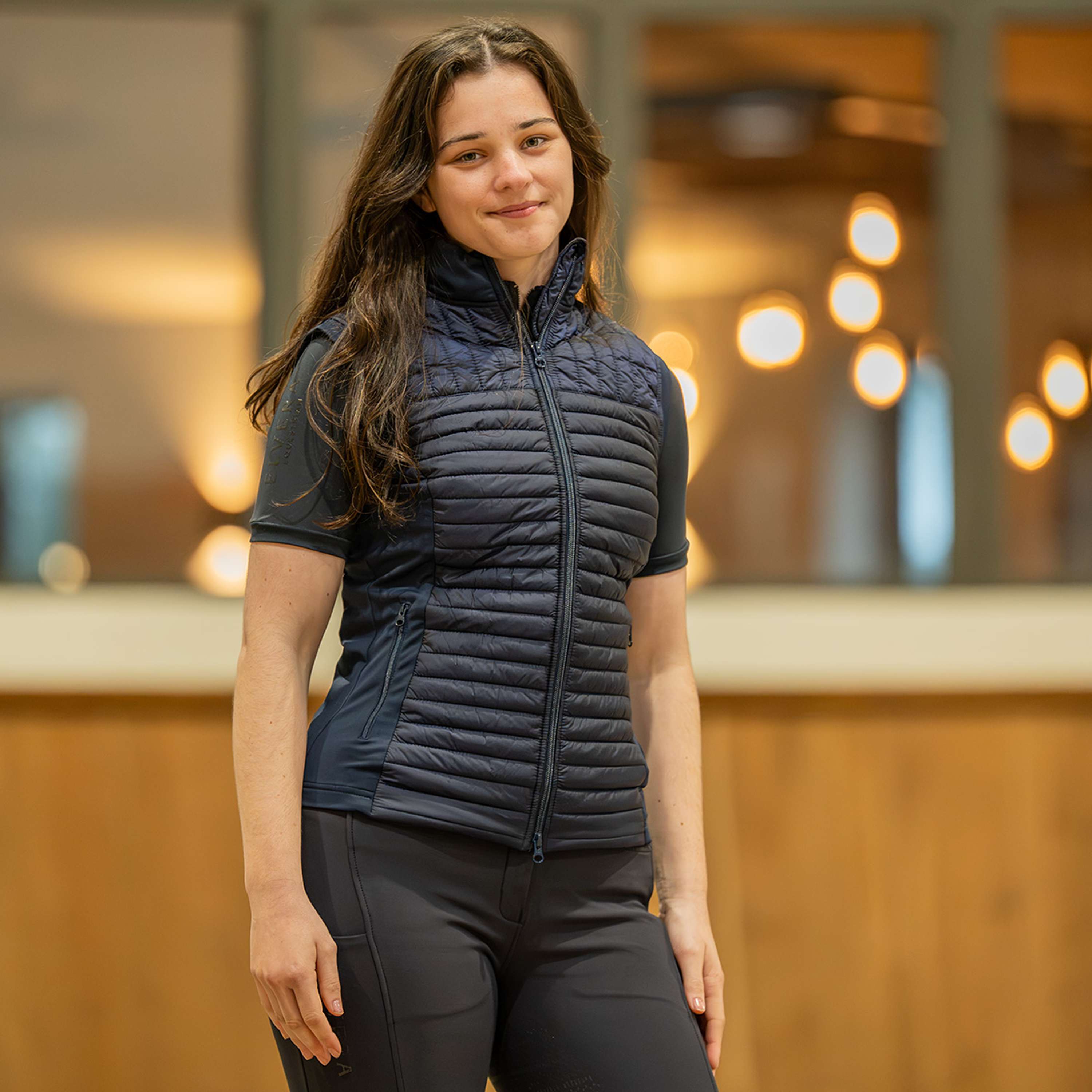 Elvera Equestrian Bodywarmer EEBaroness Metalic Navy