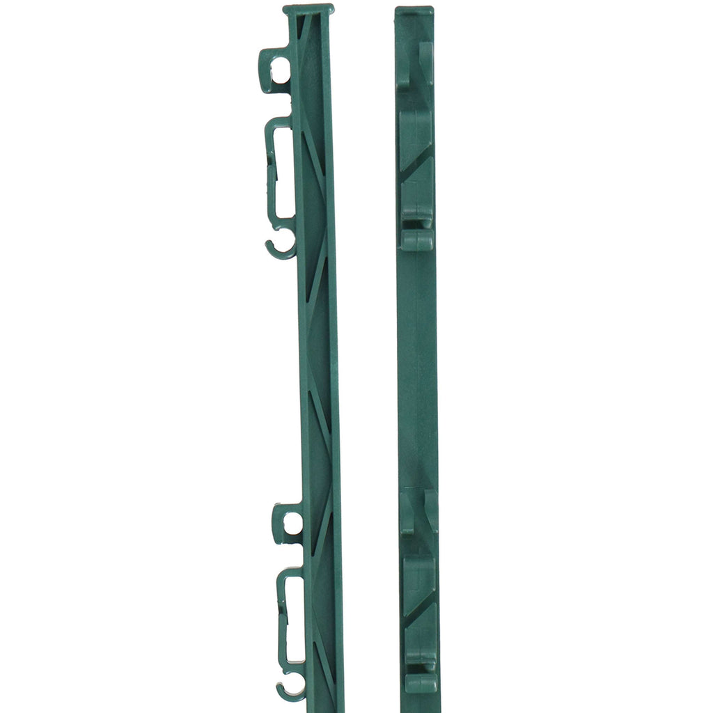 Agradi Power Plastic Post with Stirrup 155cm 20 Pieces Green